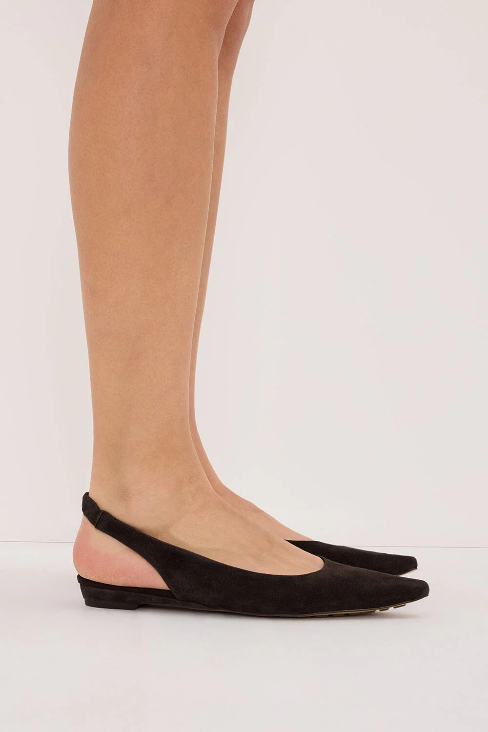 ALIAS MAE HAZEL CHOC SUEDE SLINGBACK FLAT - Image 2