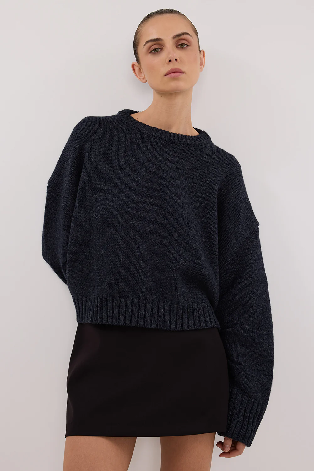 AMY INK CREW NECK KNIT JUMPER - Image 2