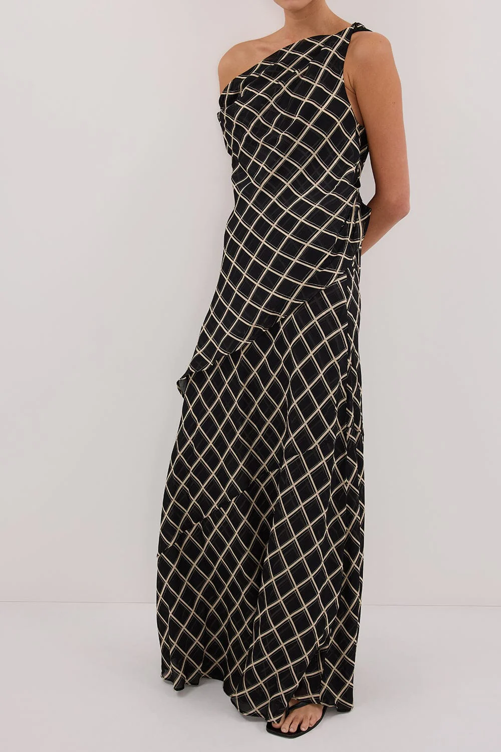 ARLINGTON BLACK MIDI SKIRT - Image 2
