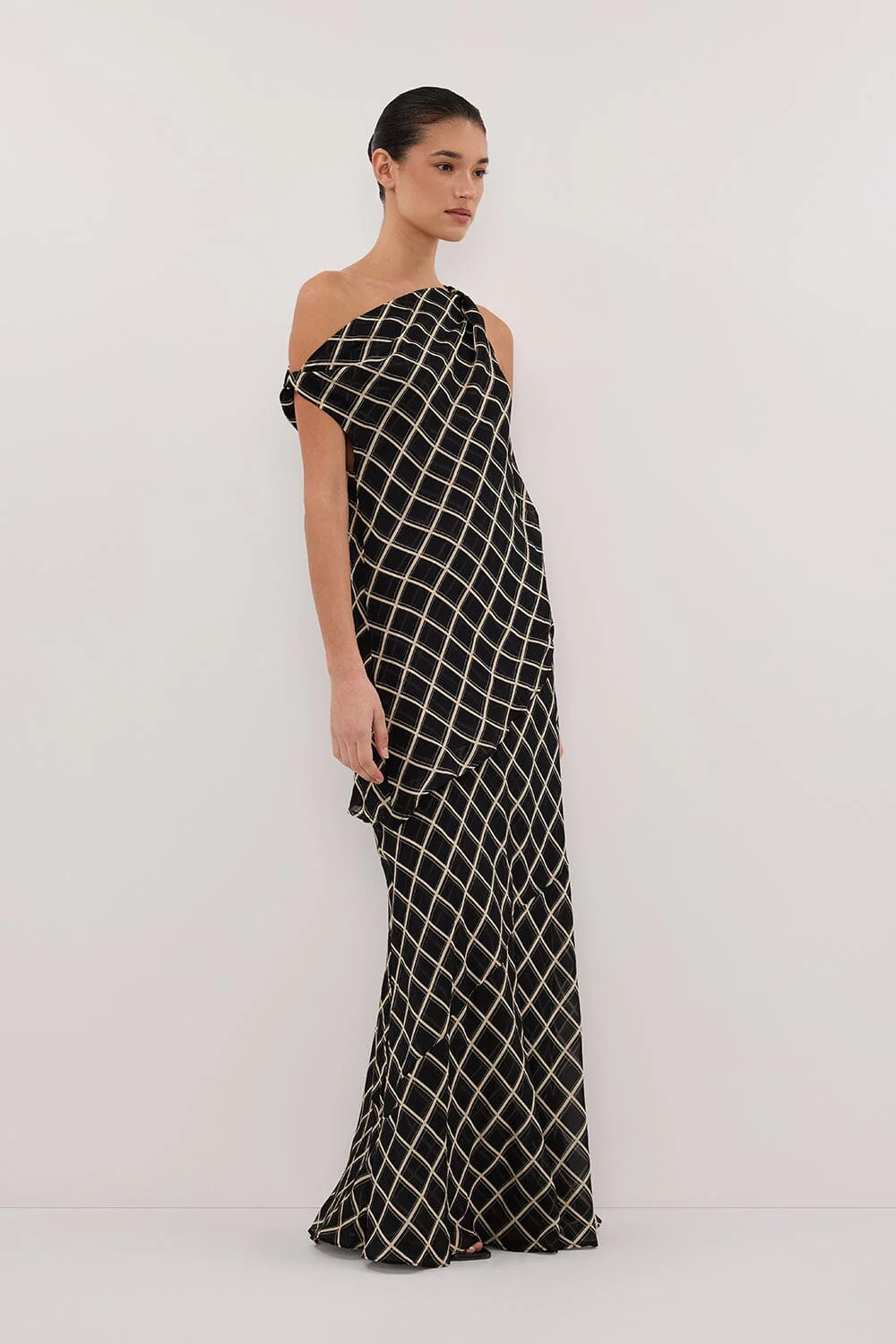 ARLINGTON BLACK MIDI SKIRT - Image 3