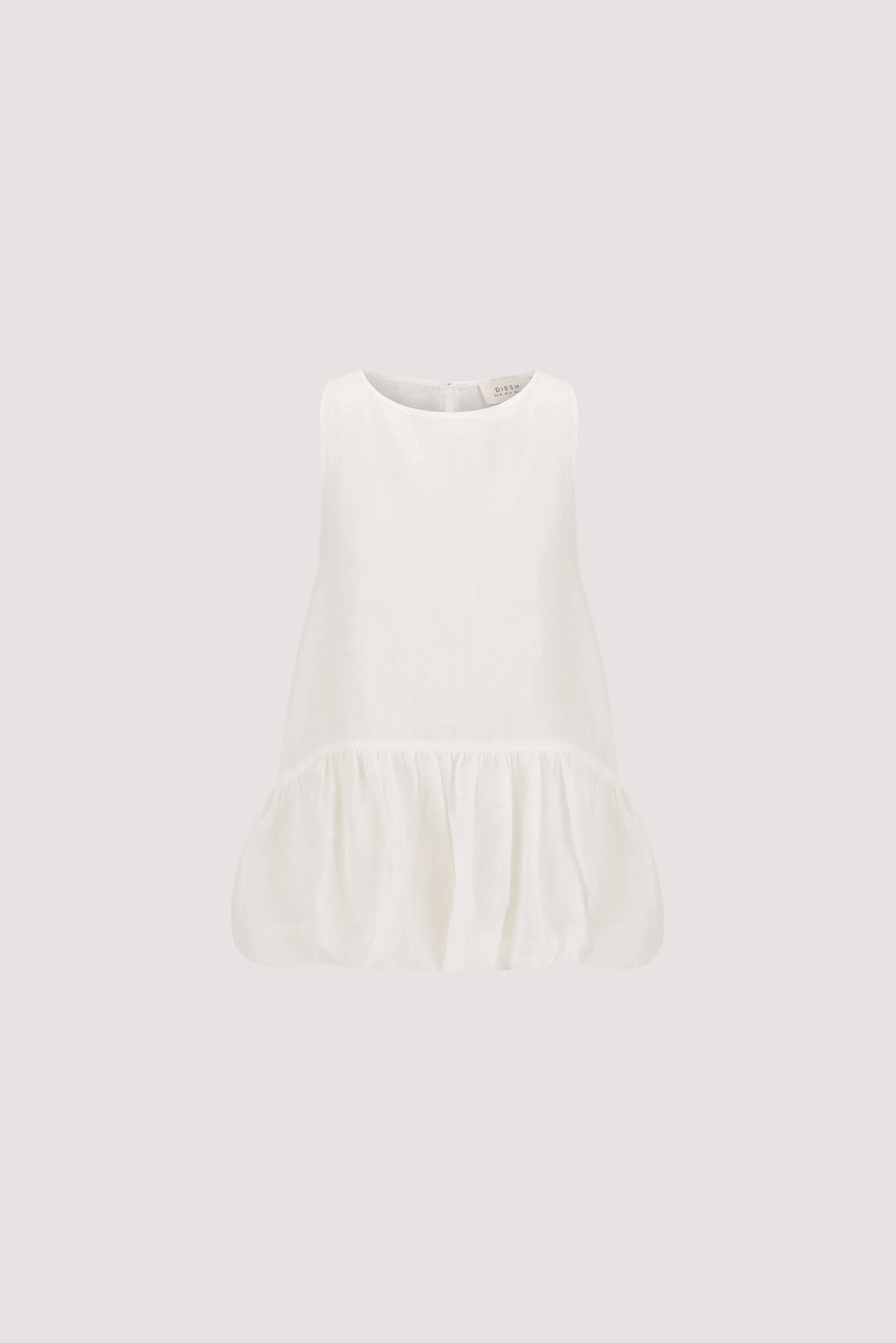 ARLO WHITE RAMIE DROP WAIST TOP - Image 8