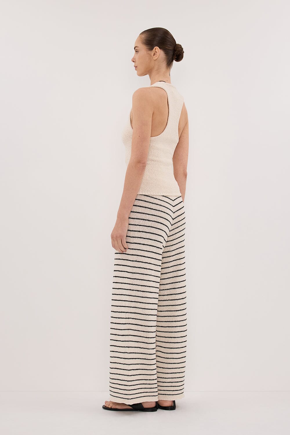 ASPEN SANDSTONE STRIPE KNIT PANT - Image 4