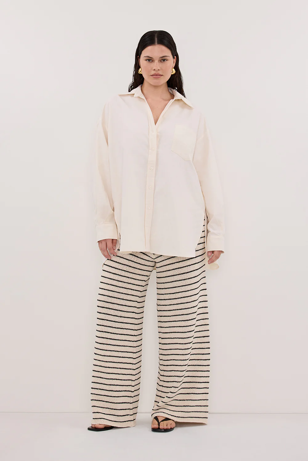 ASPEN SANDSTONE STRIPE KNIT PANT - Image 6