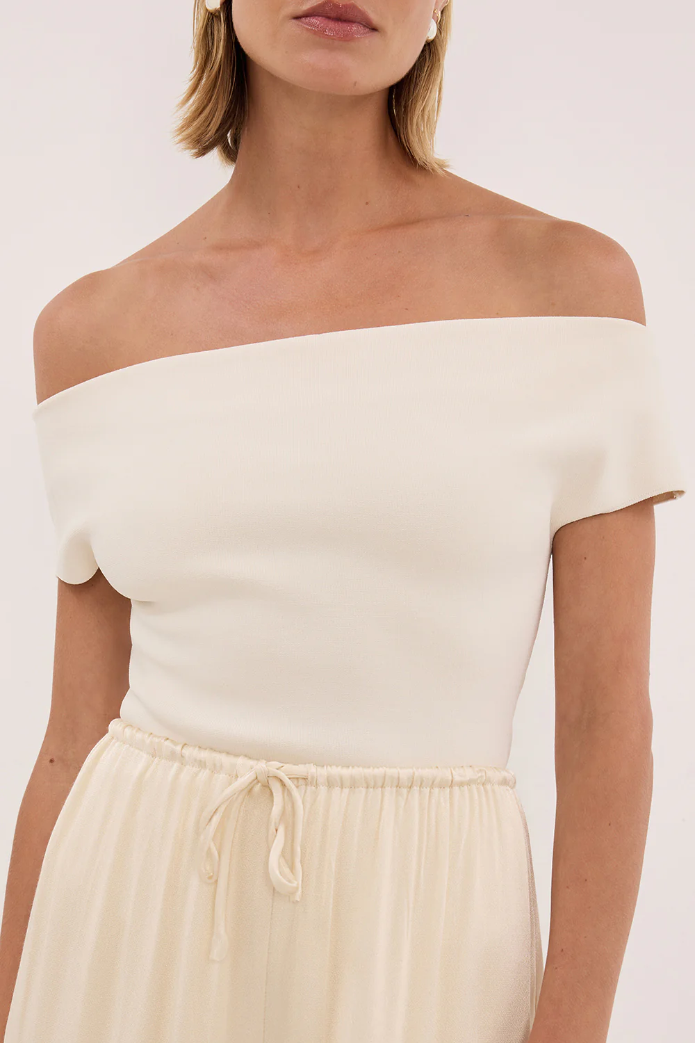 ASTRID PLASTER OFF SHOULDER KNIT TOP - Image 5