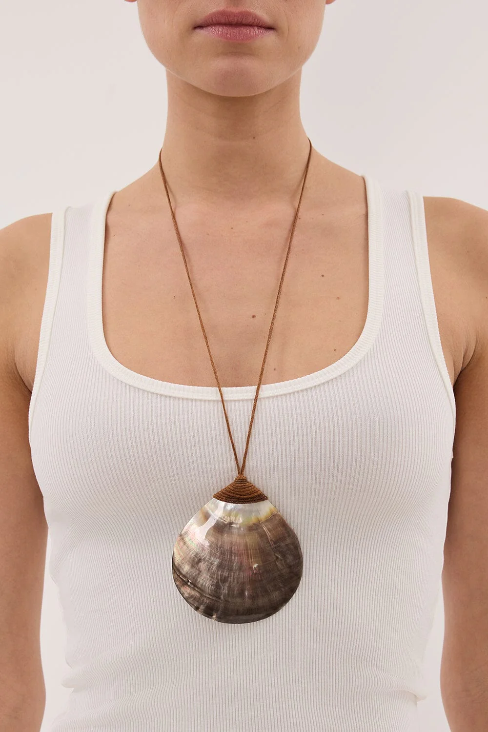 BALI TAILOR LA PAREO IVORY NECKLACE - Image 2