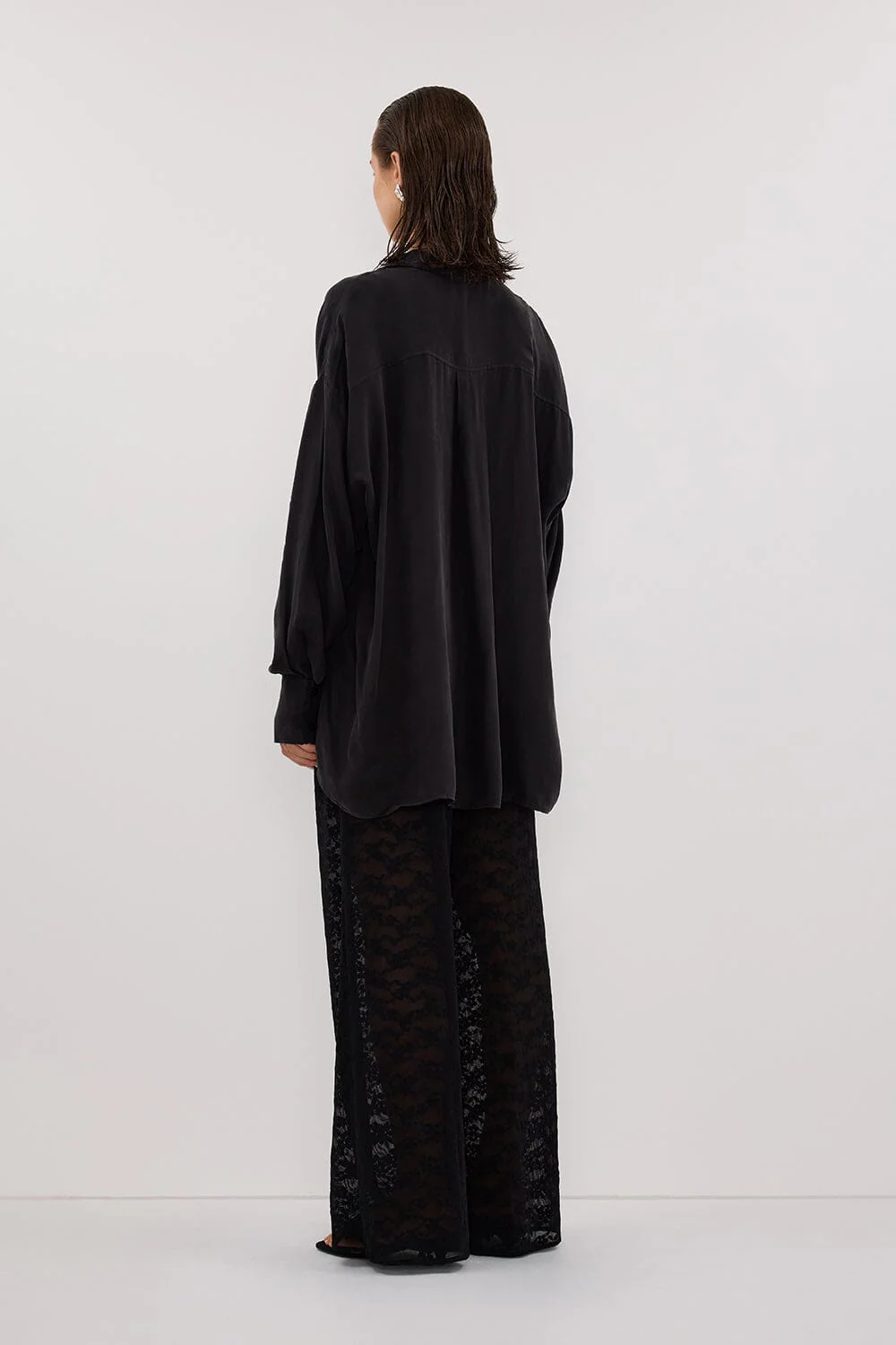 BELLE BLACK LACE PANT - Image 4