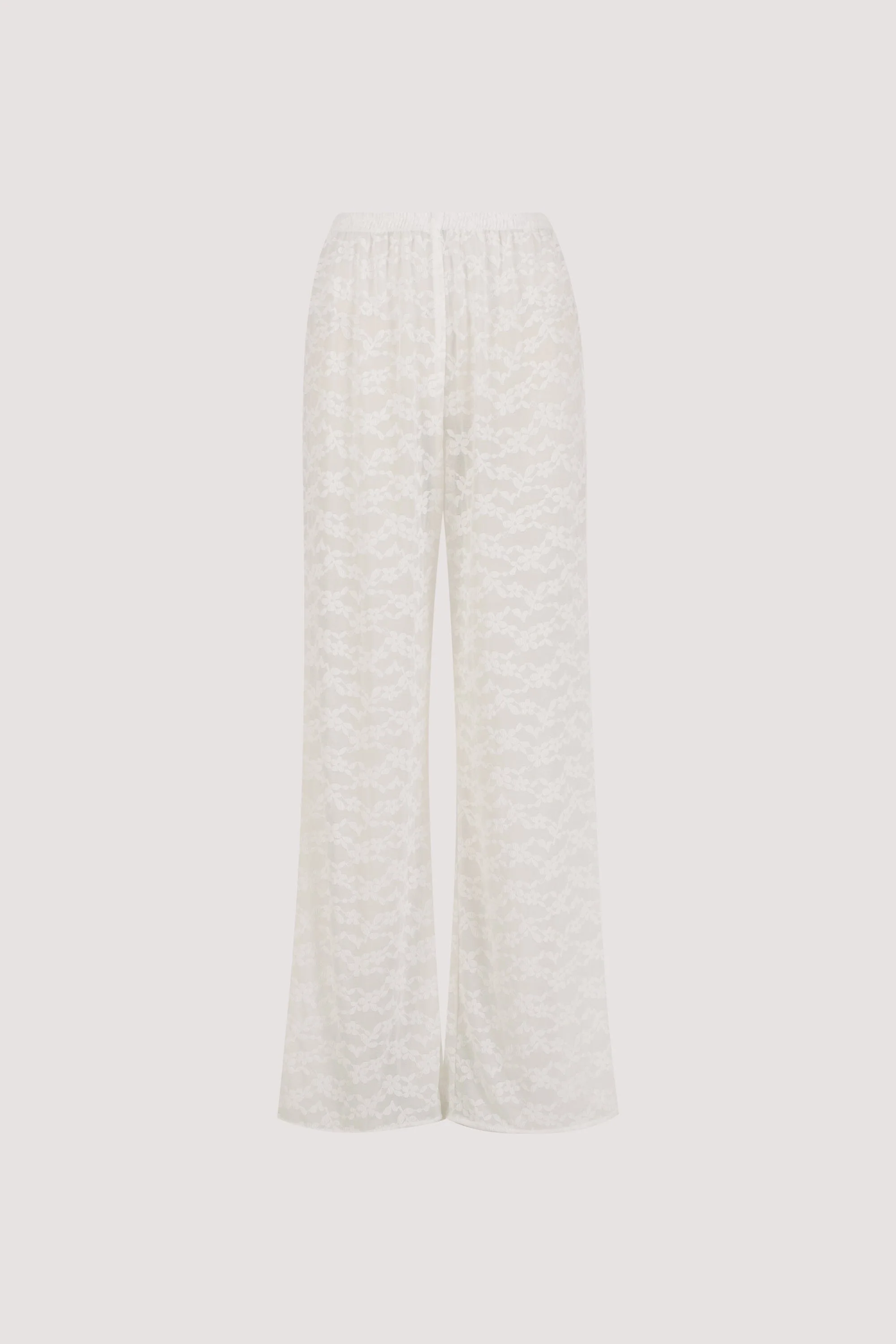 BELLE WHITE LACE PANT - Image 8