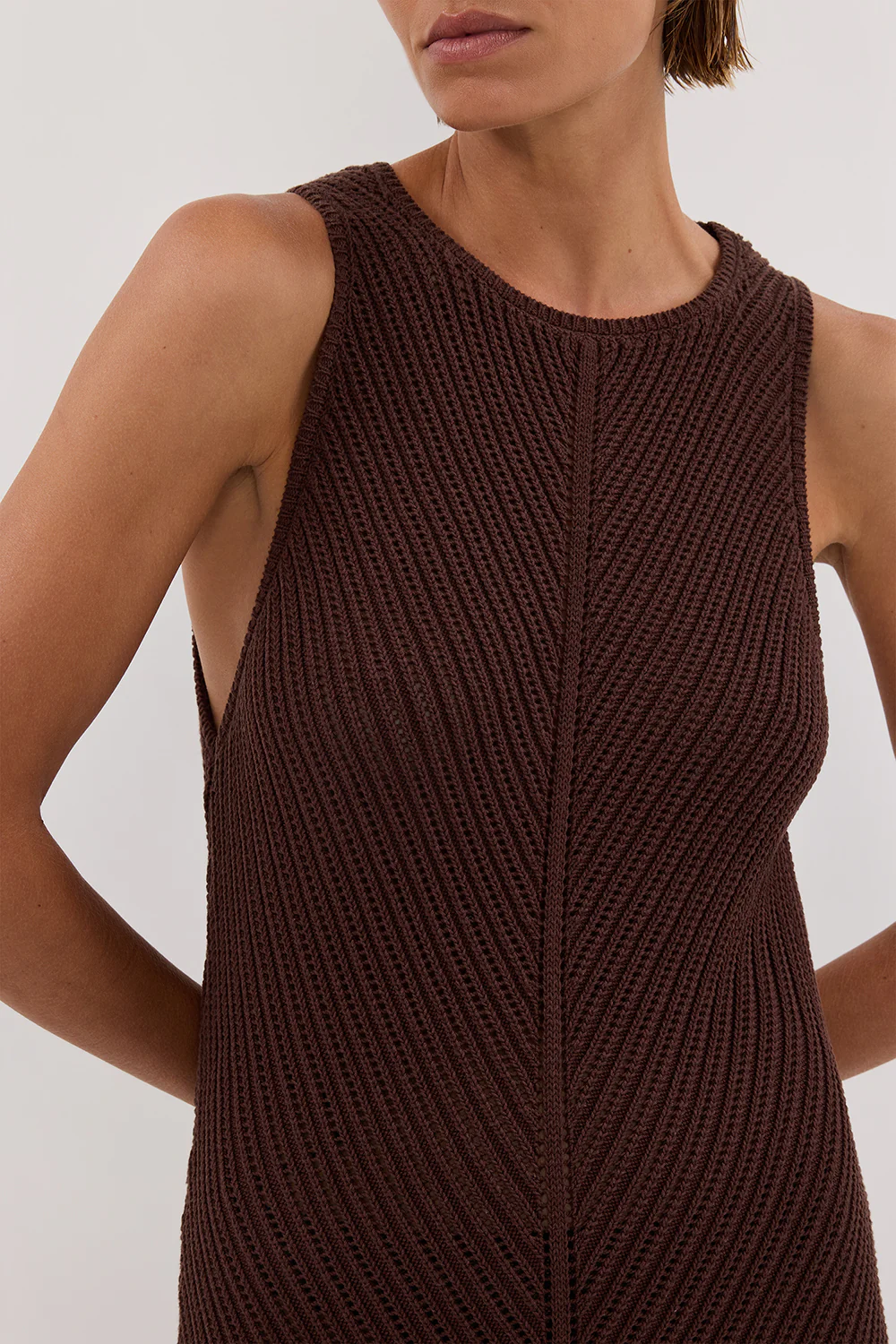 BLOOM CHOC CROCHET MAXI DRESS - Image 5