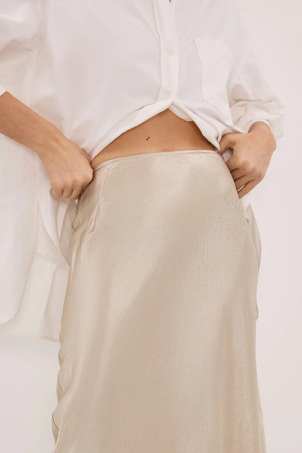 BREANNA PUMICE JACQUARD MAXI SKIRT - Image 6