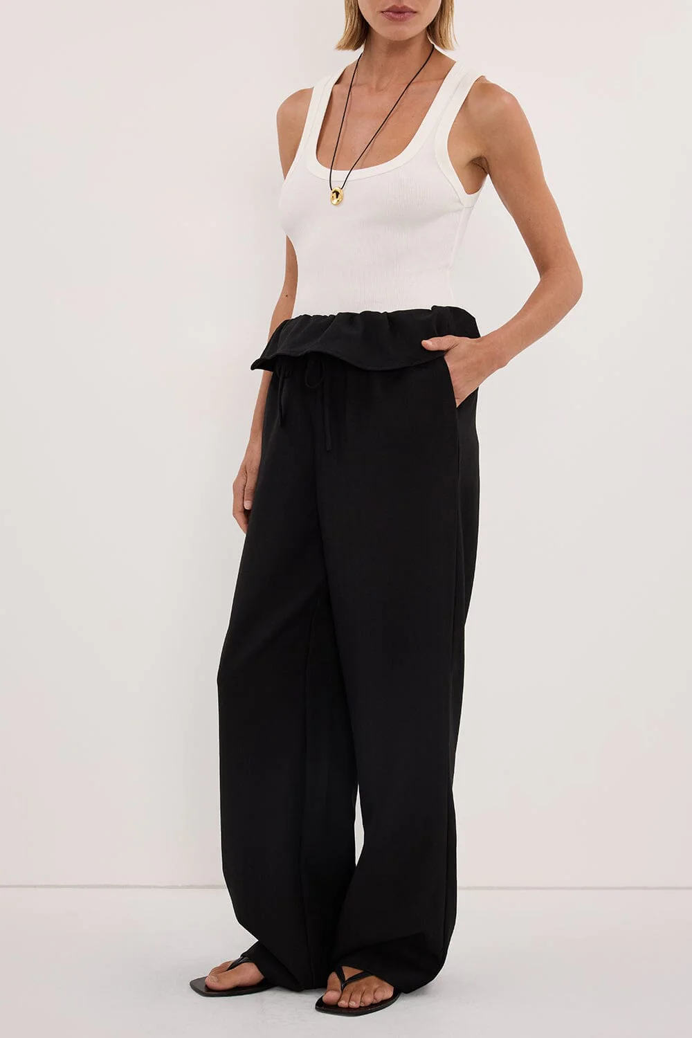 CYRUS BLACK FISHERMAN PANT - Image 2