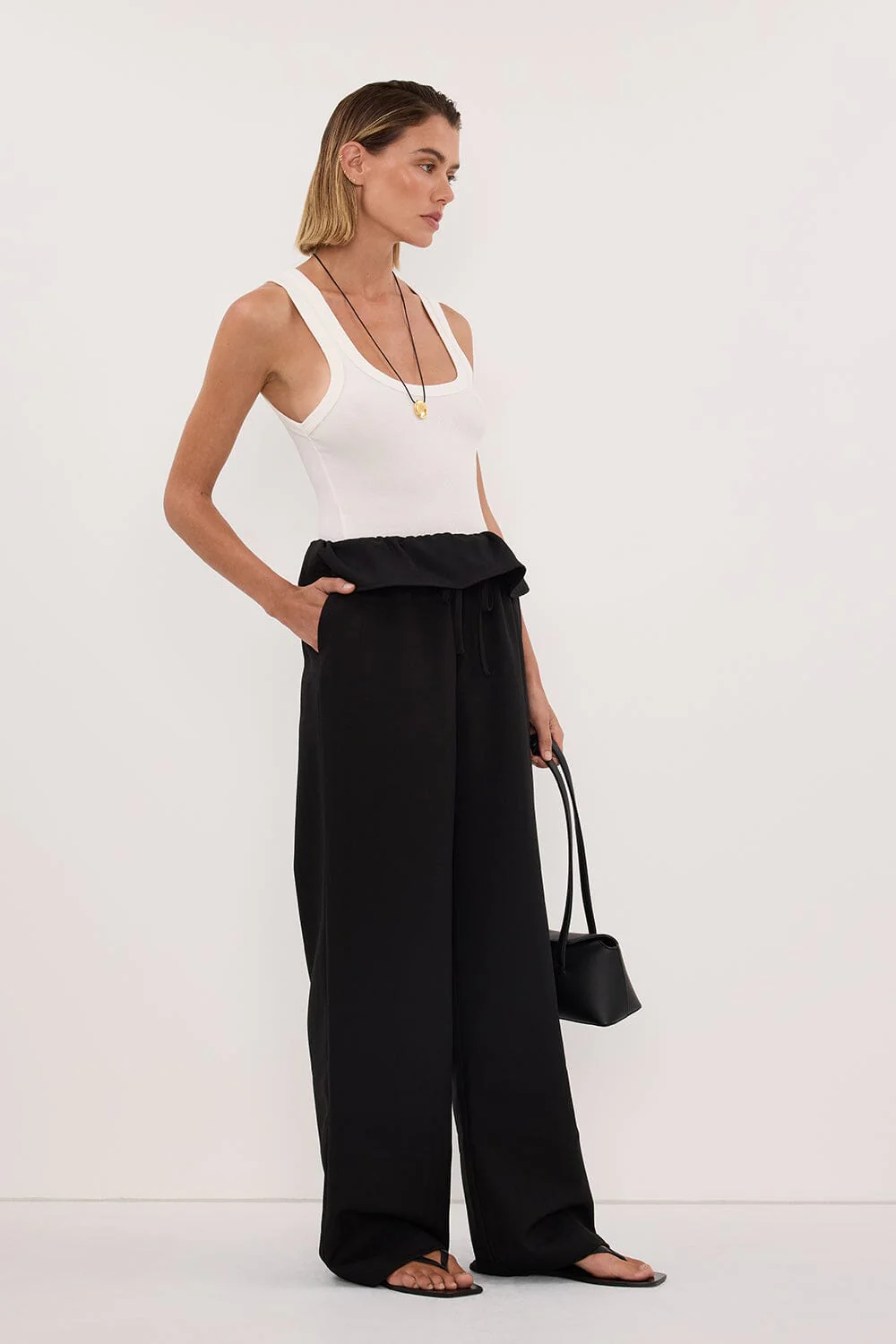 CYRUS BLACK FISHERMAN PANT - Image 3