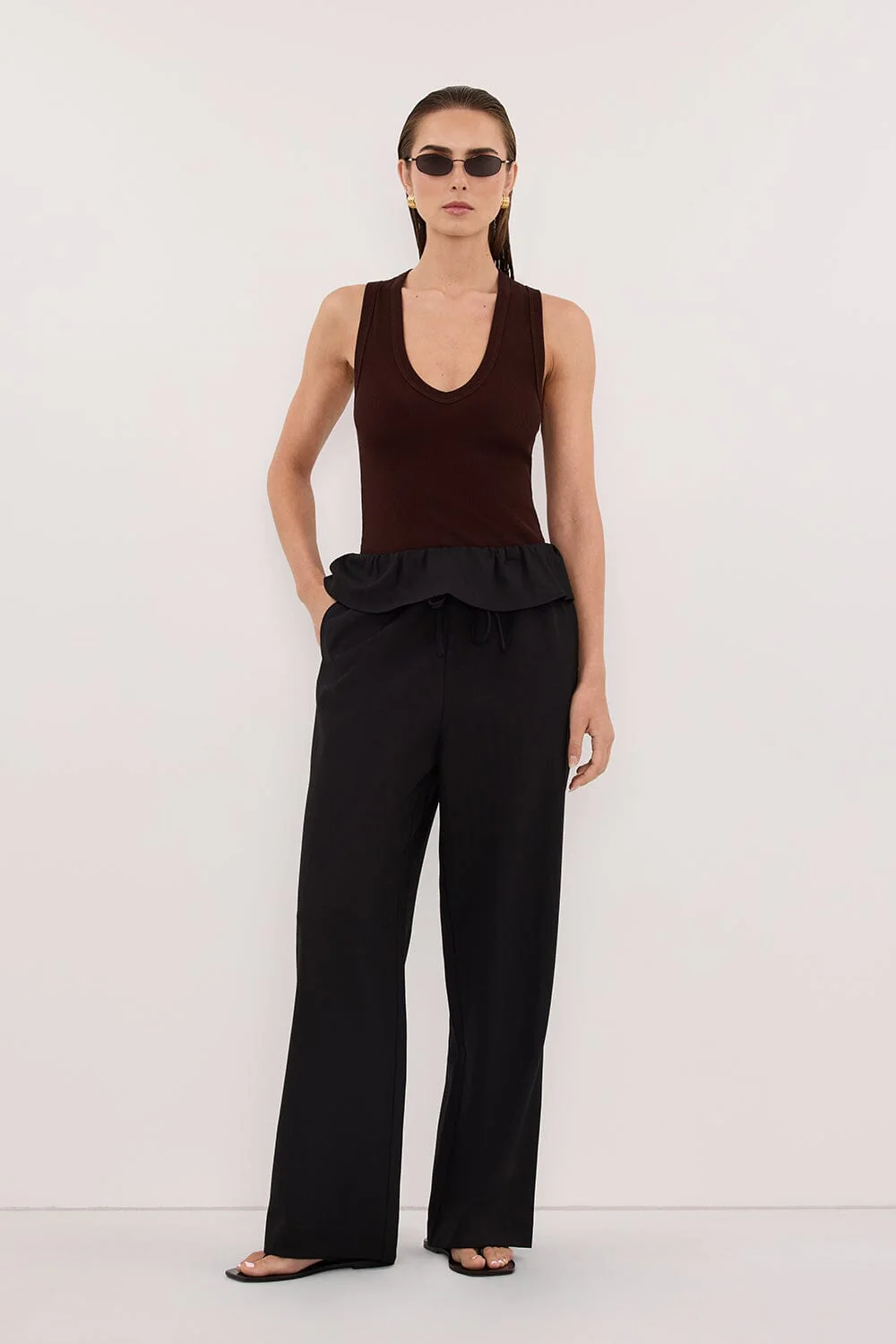 CYRUS BLACK FISHERMAN PANT - Image 6