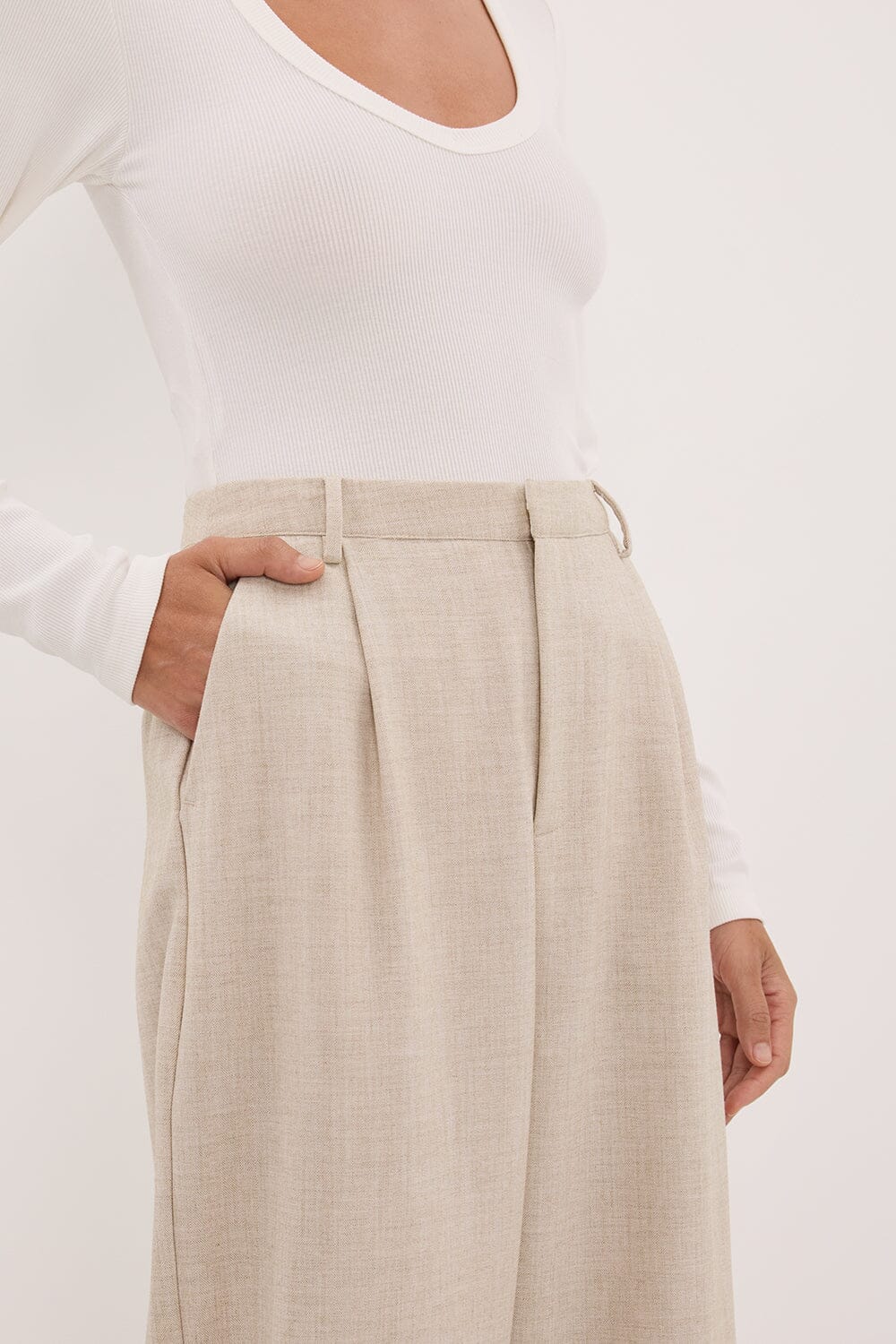 CYRUS NATURAL TAILORED PANT - Image 6
