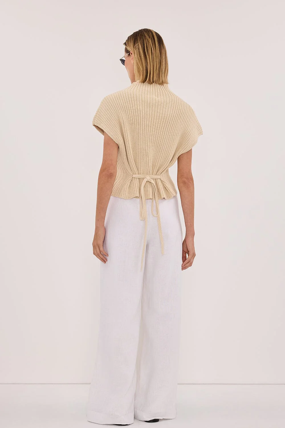 DELLA NATURAL KNIT TOP - Image 4