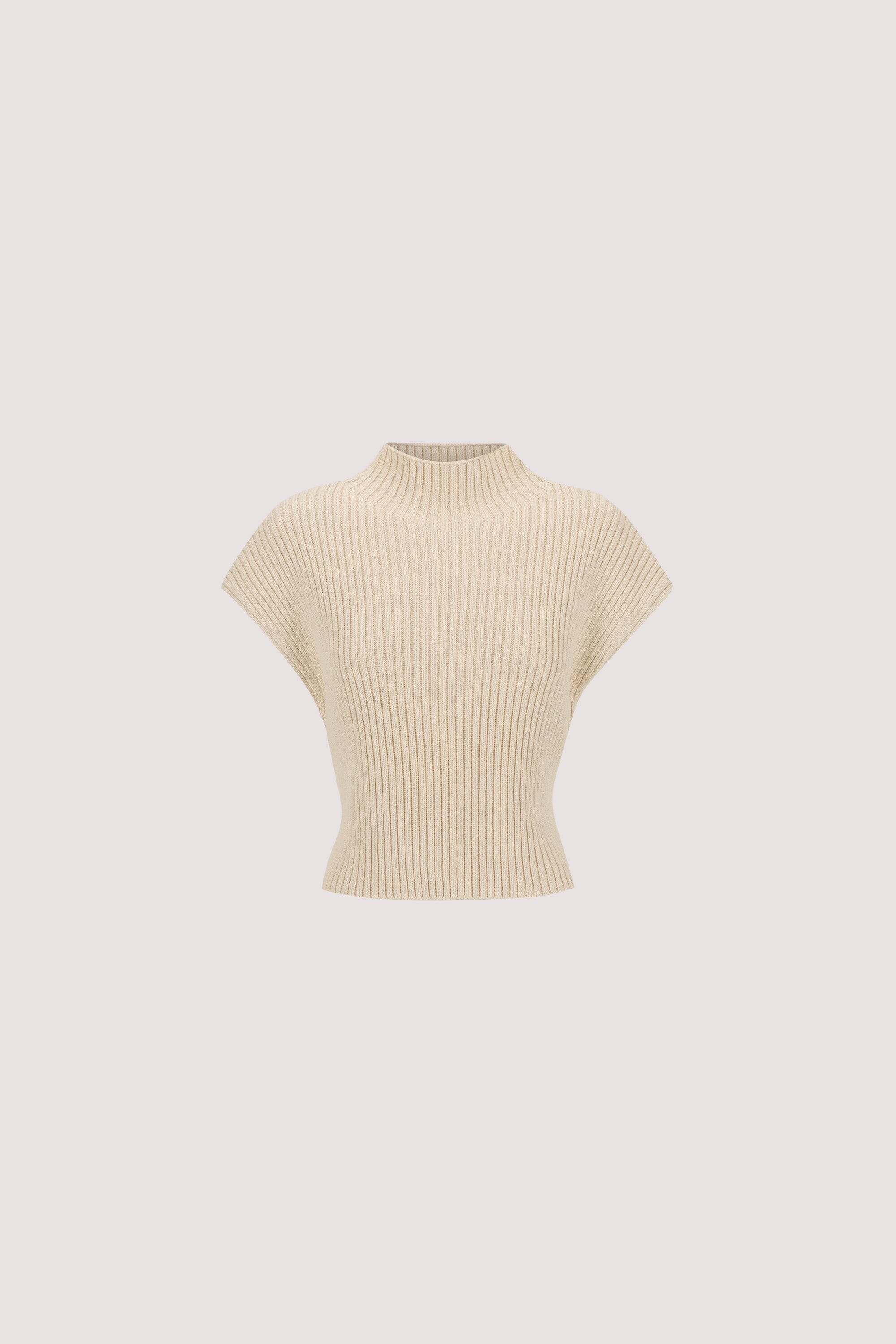 DELLA NATURAL KNIT TOP - Image 8