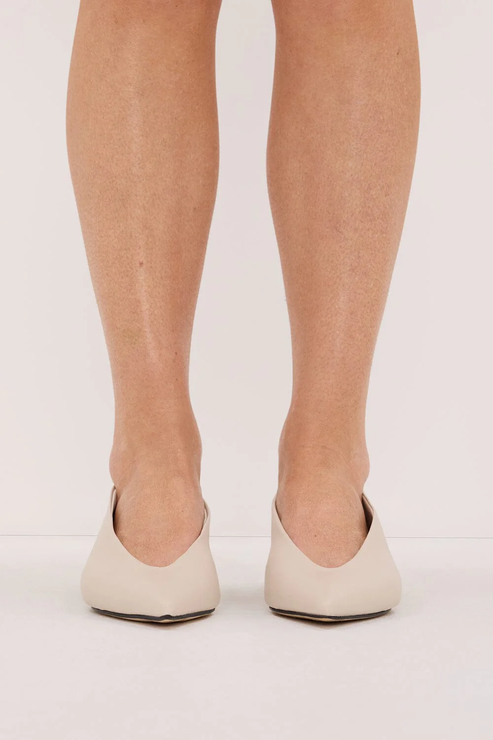 DOF STUDIOS CLAUDIA MILK NAPPA HEEL - Image 3