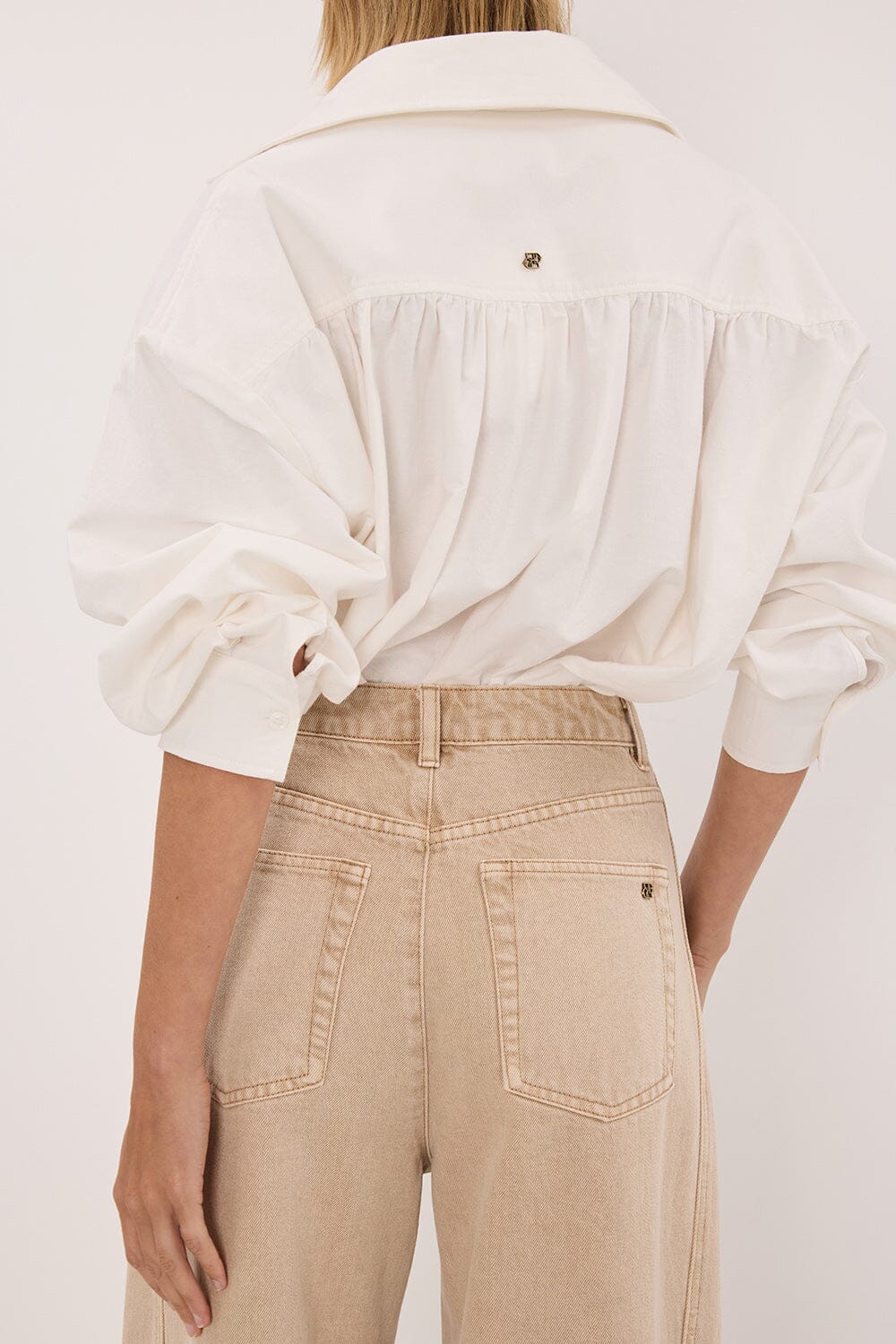 DREW BUFF WIDE LEG DENIM JEAN - Image 6