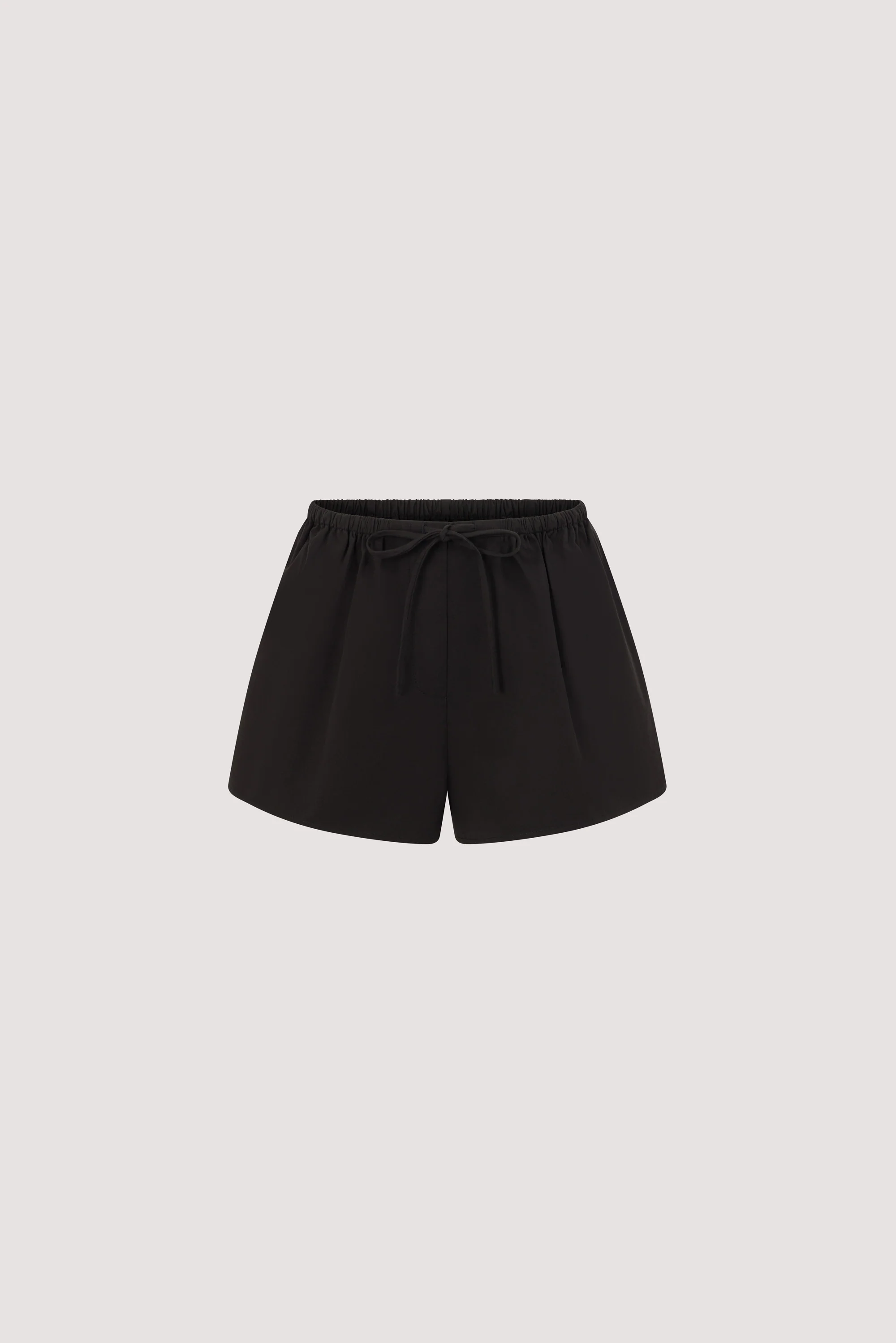 EDENA BLACK COTTON SHORT - Image 8