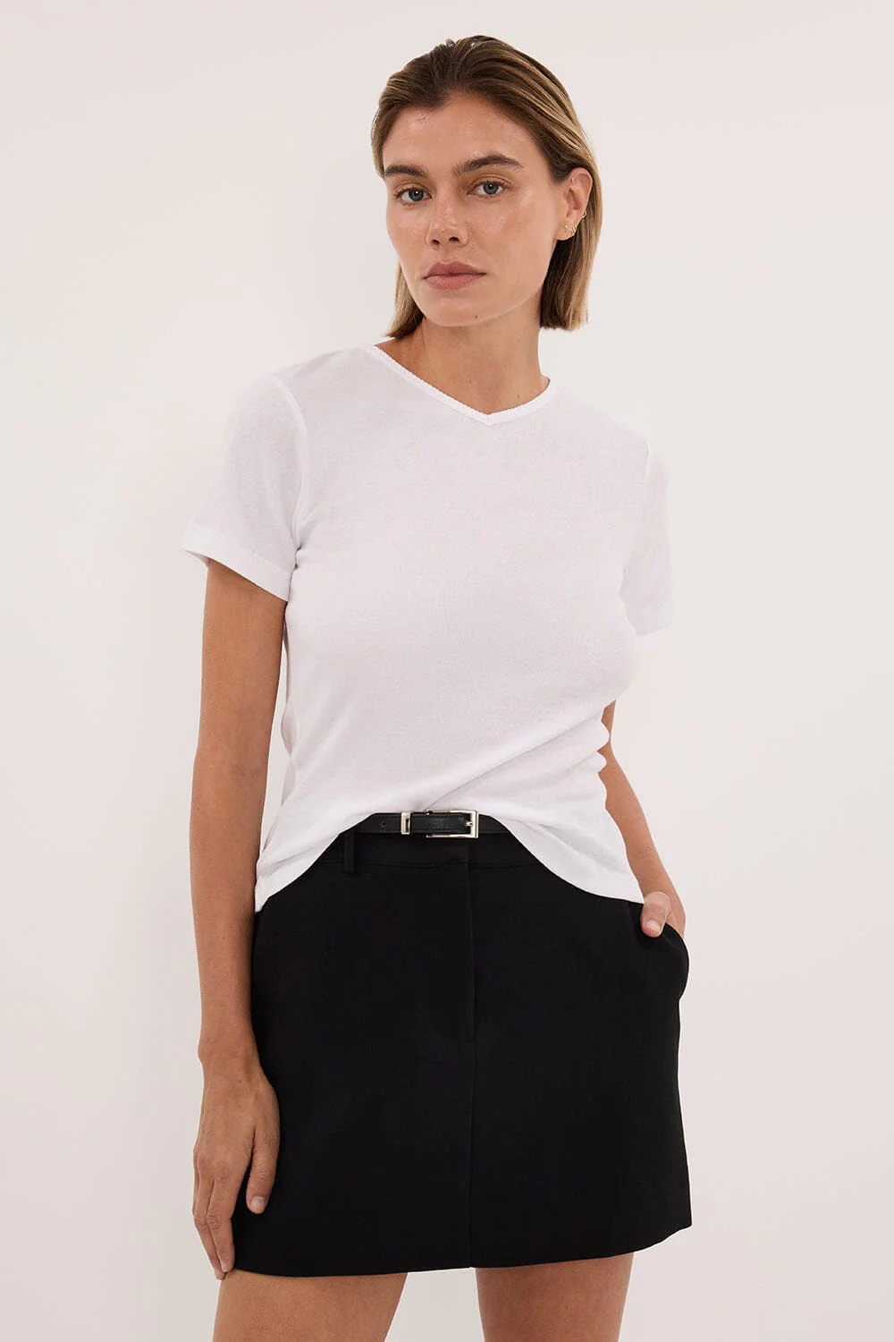 ELLE BLACK SKORT - Image 2
