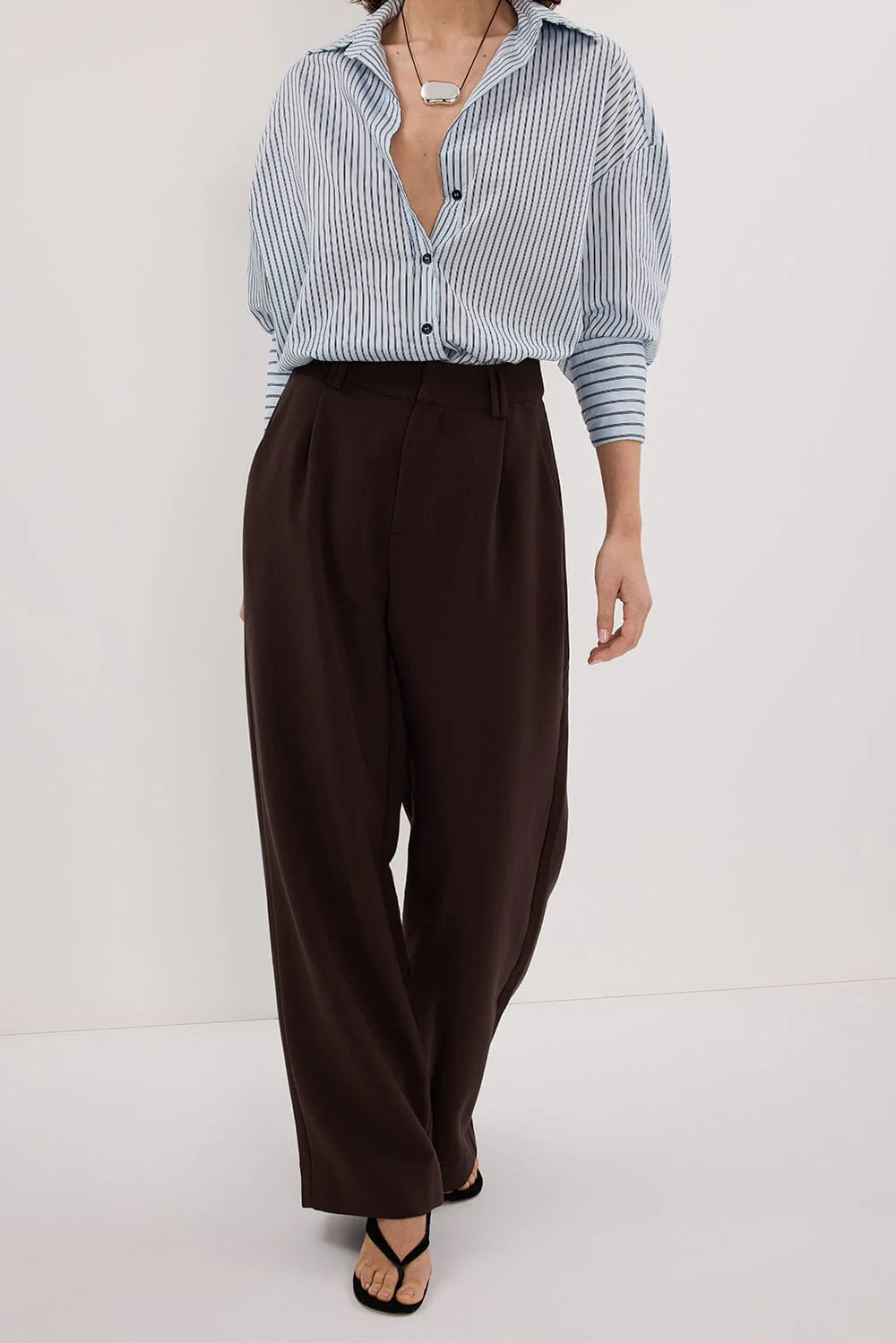 ELLE DARK CHOCOLATE PANT - Image 2