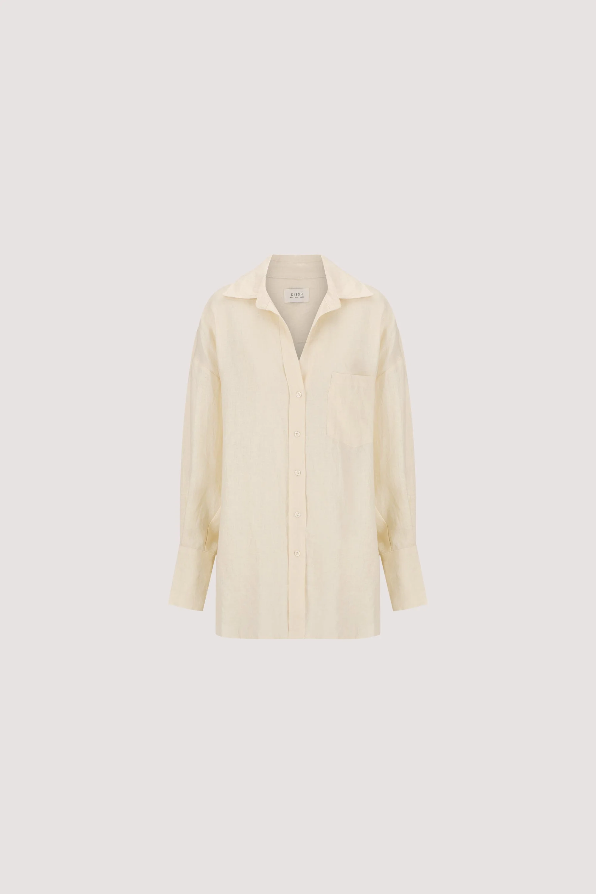 ELLIS SANDSTONE LONG SLEEVE LINEN SHIRT - Image 7