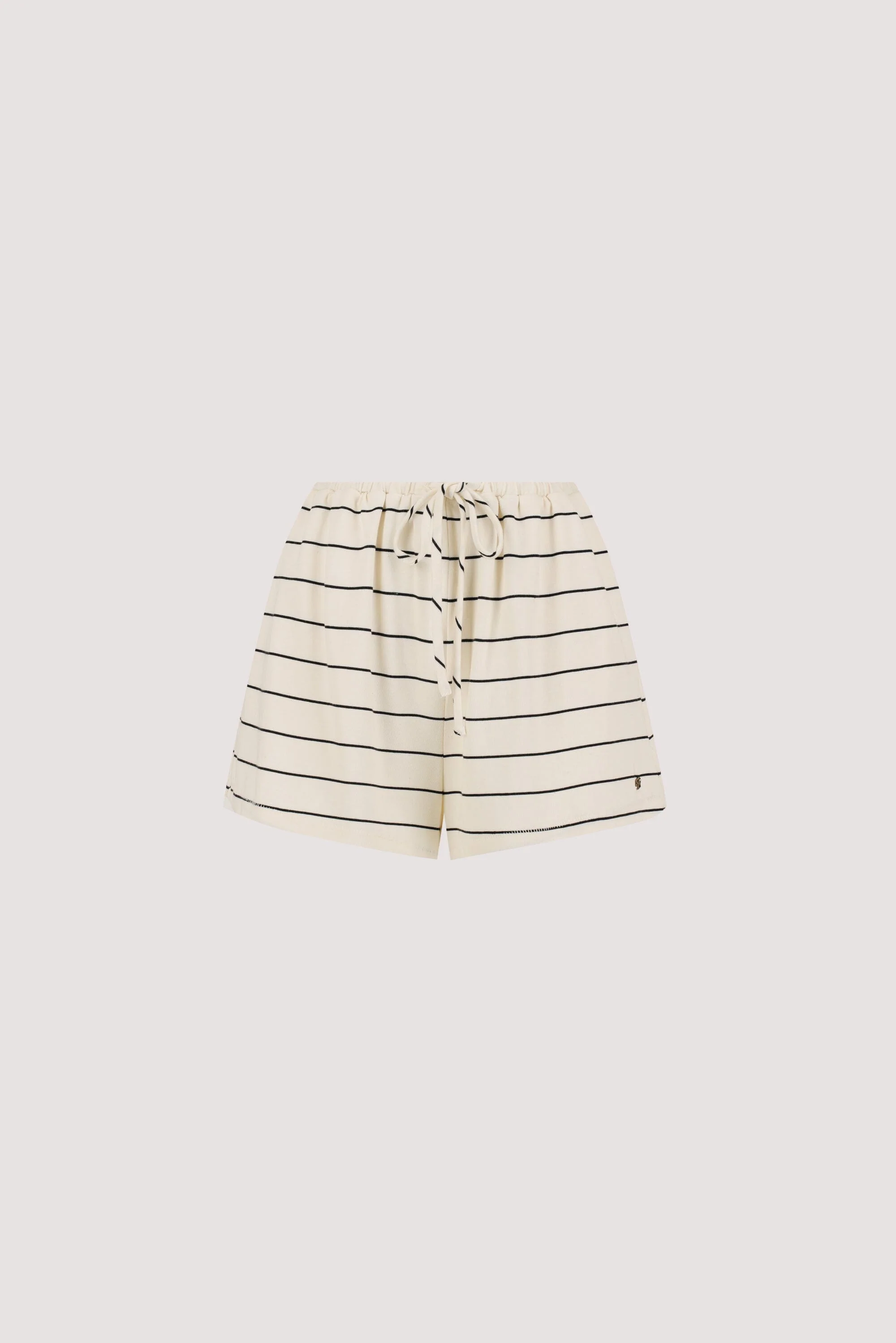 ESME OFF WHITE STRIPE SHORT - Image 6