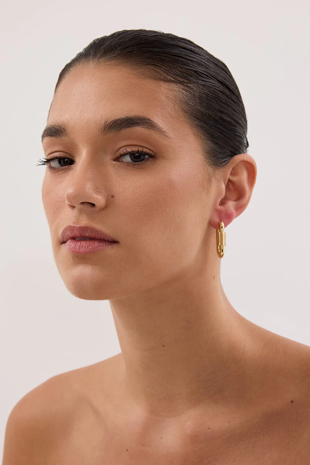 F+H GOLD DISENGAGE HOOP LARGE - Image 2