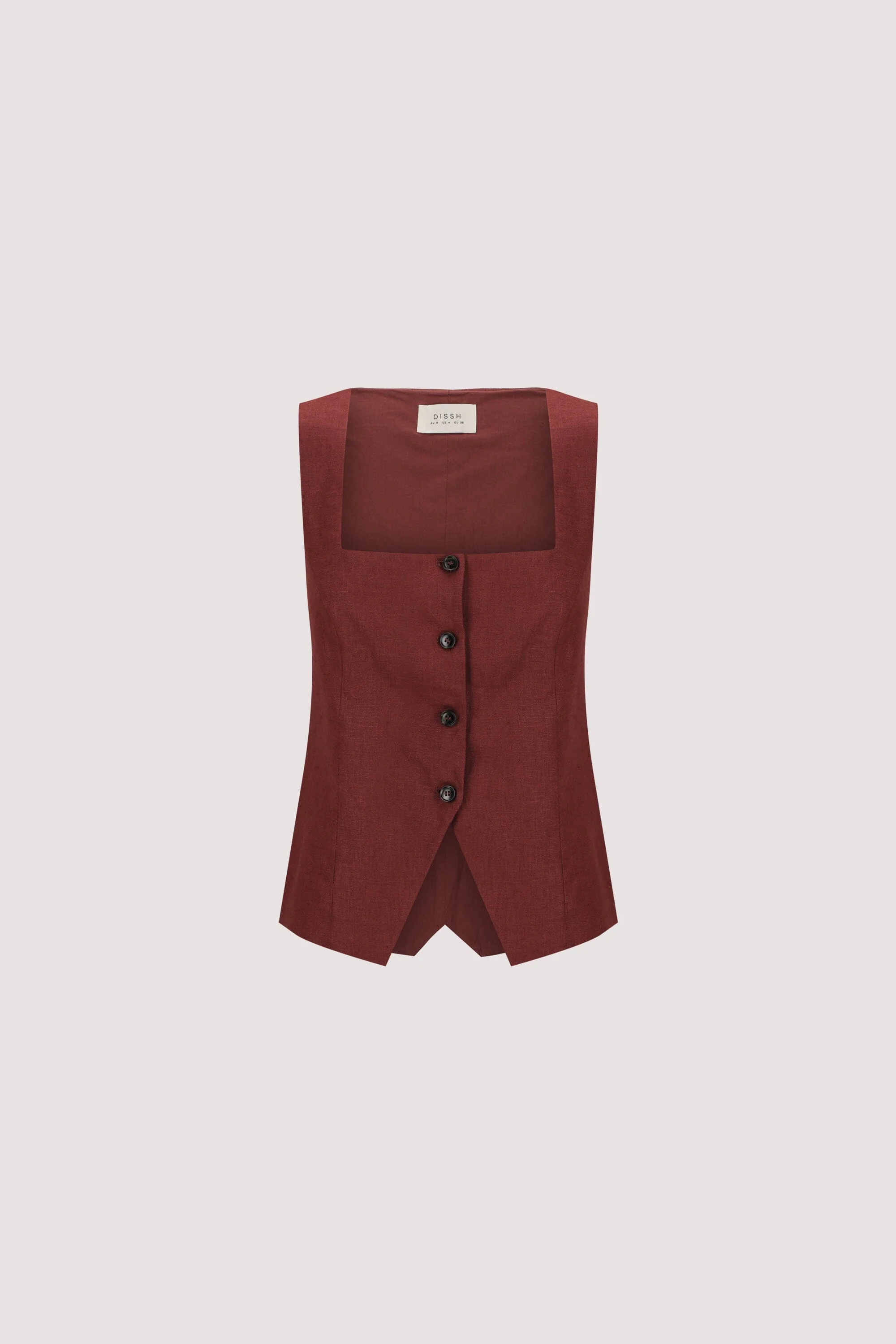 FRAN SAHARA LINEN VEST - Image 6