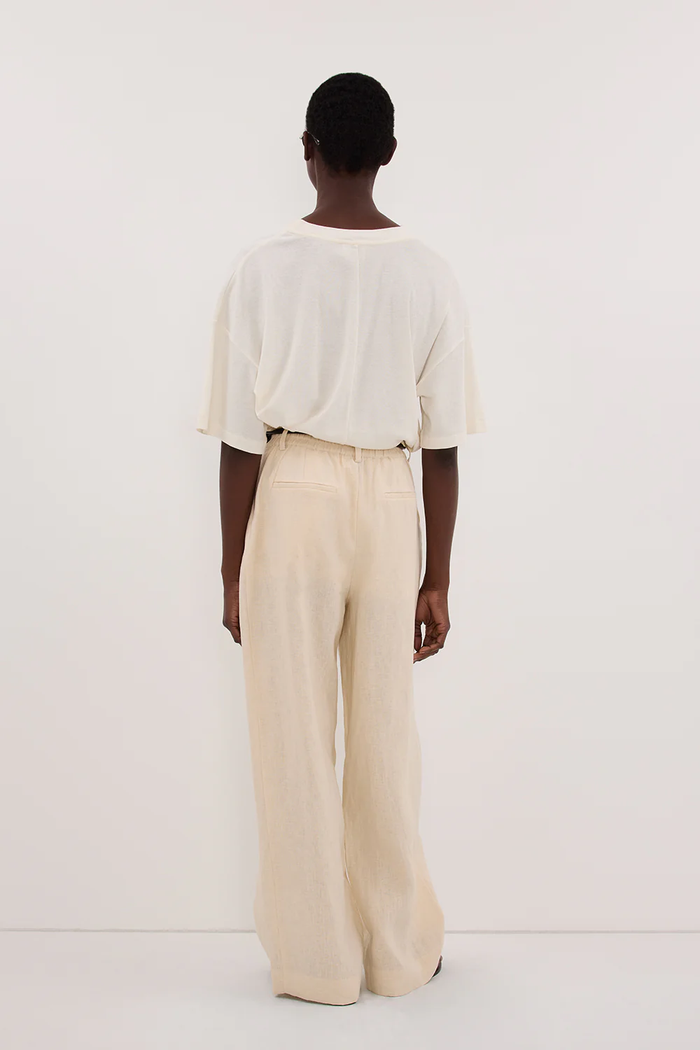 FRAN SANDSTONE LINEN PANT - Image 4
