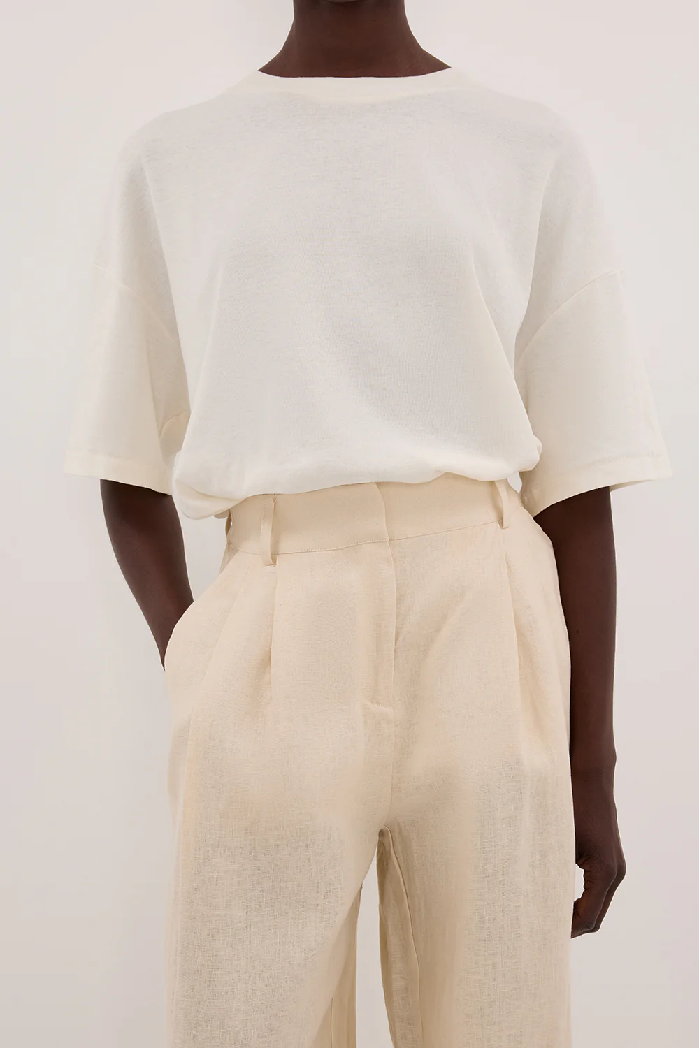 FRAN SANDSTONE LINEN PANT - Image 5