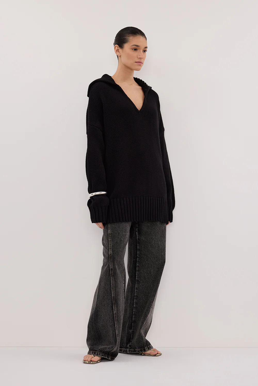 FRANKIE BLACK SAILOR JUMPER - Image 3