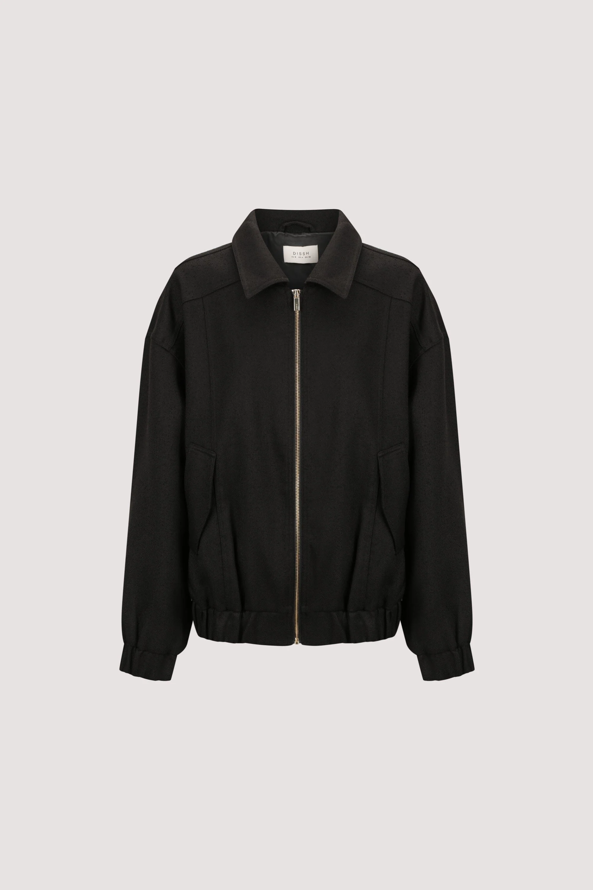 FRANKIE BLACK TWEED BOMBER JACKET - Image 6