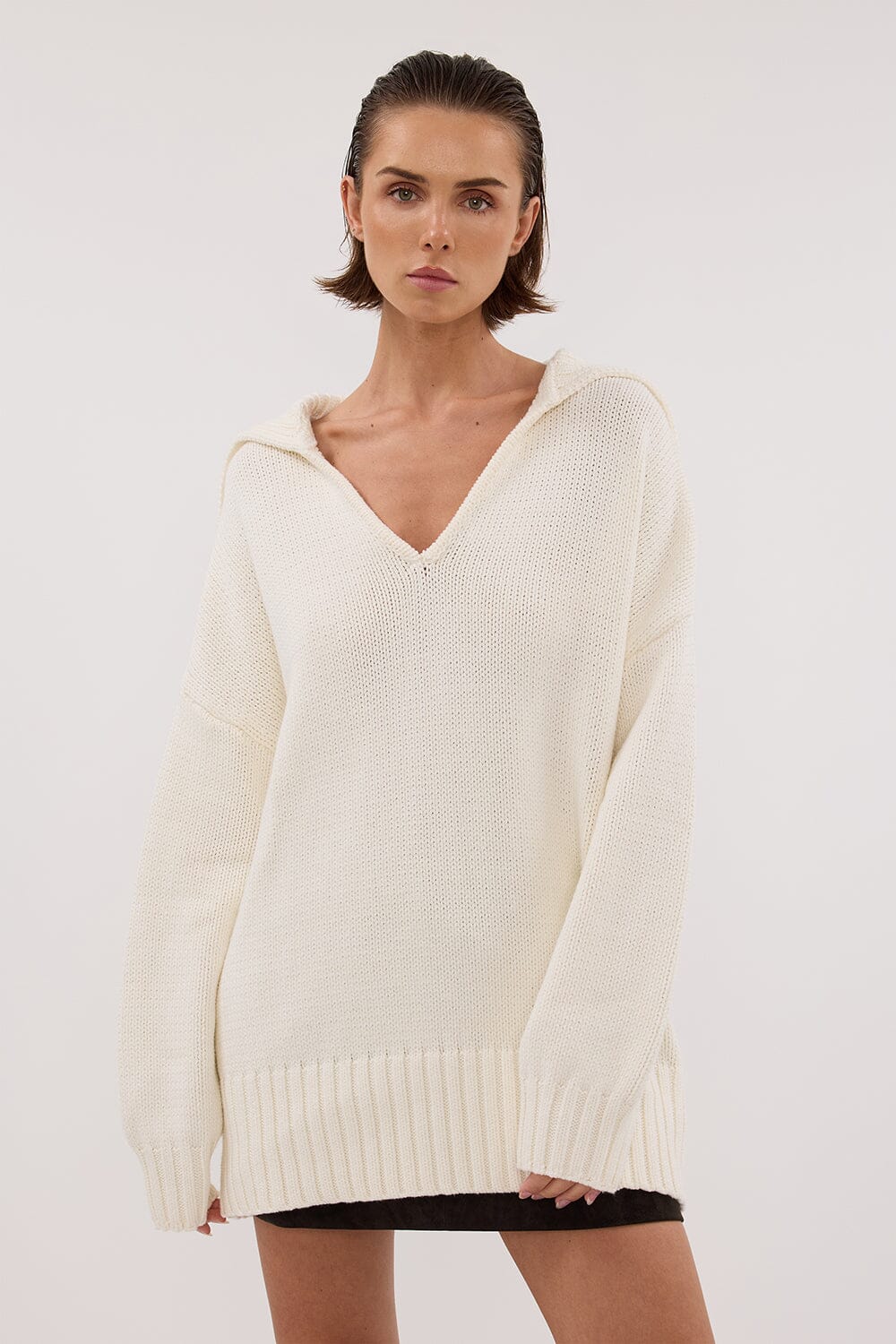 FRANKIE OFF WHITE SAILOR JUMPER - Image 2