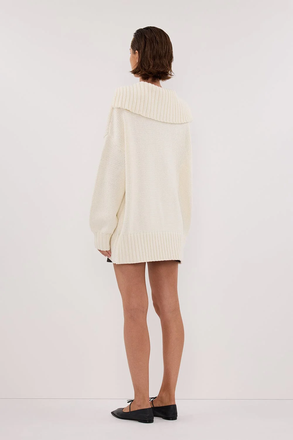 FRANKIE OFF WHITE SAILOR JUMPER - Image 4