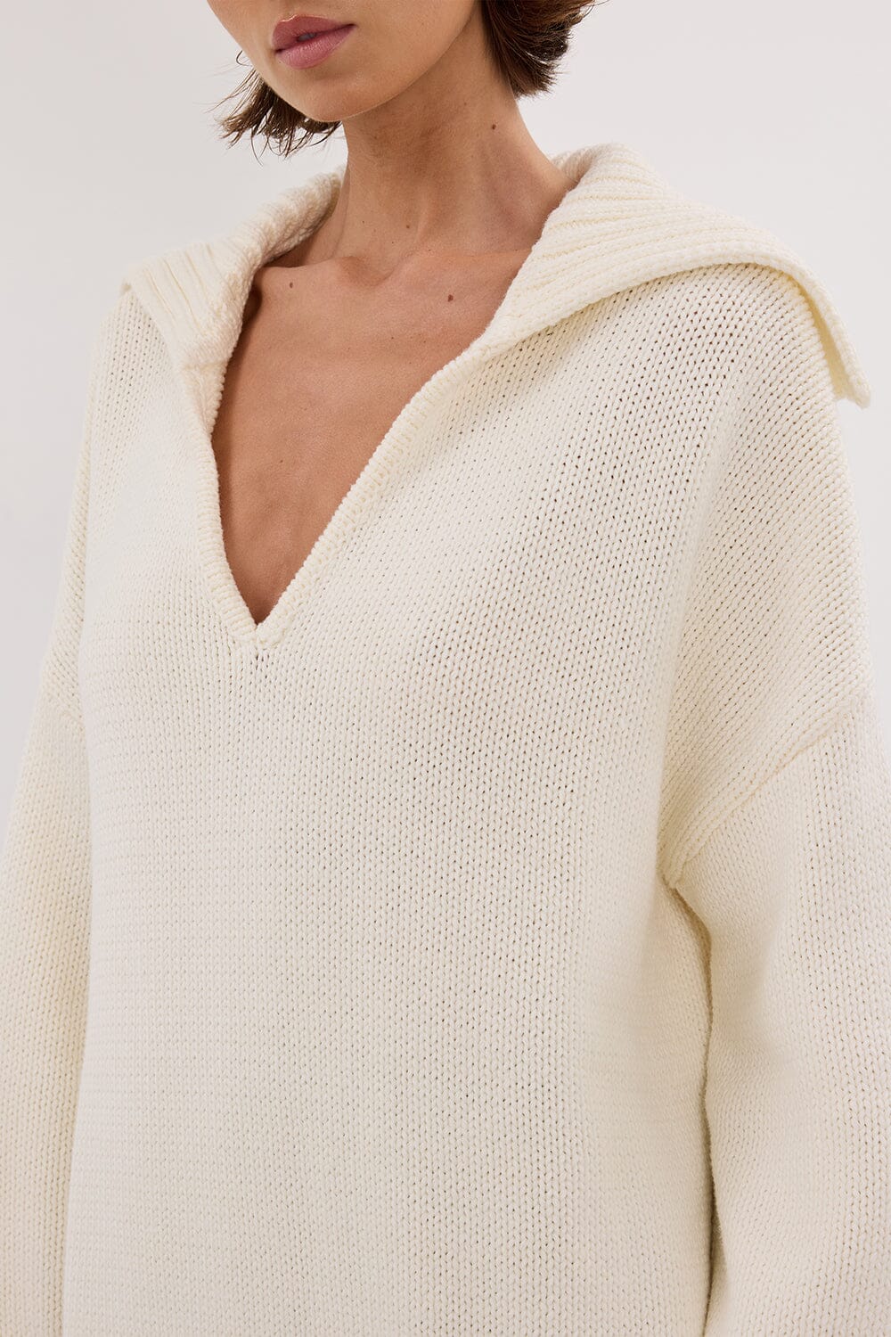 FRANKIE OFF WHITE SAILOR JUMPER - Image 5