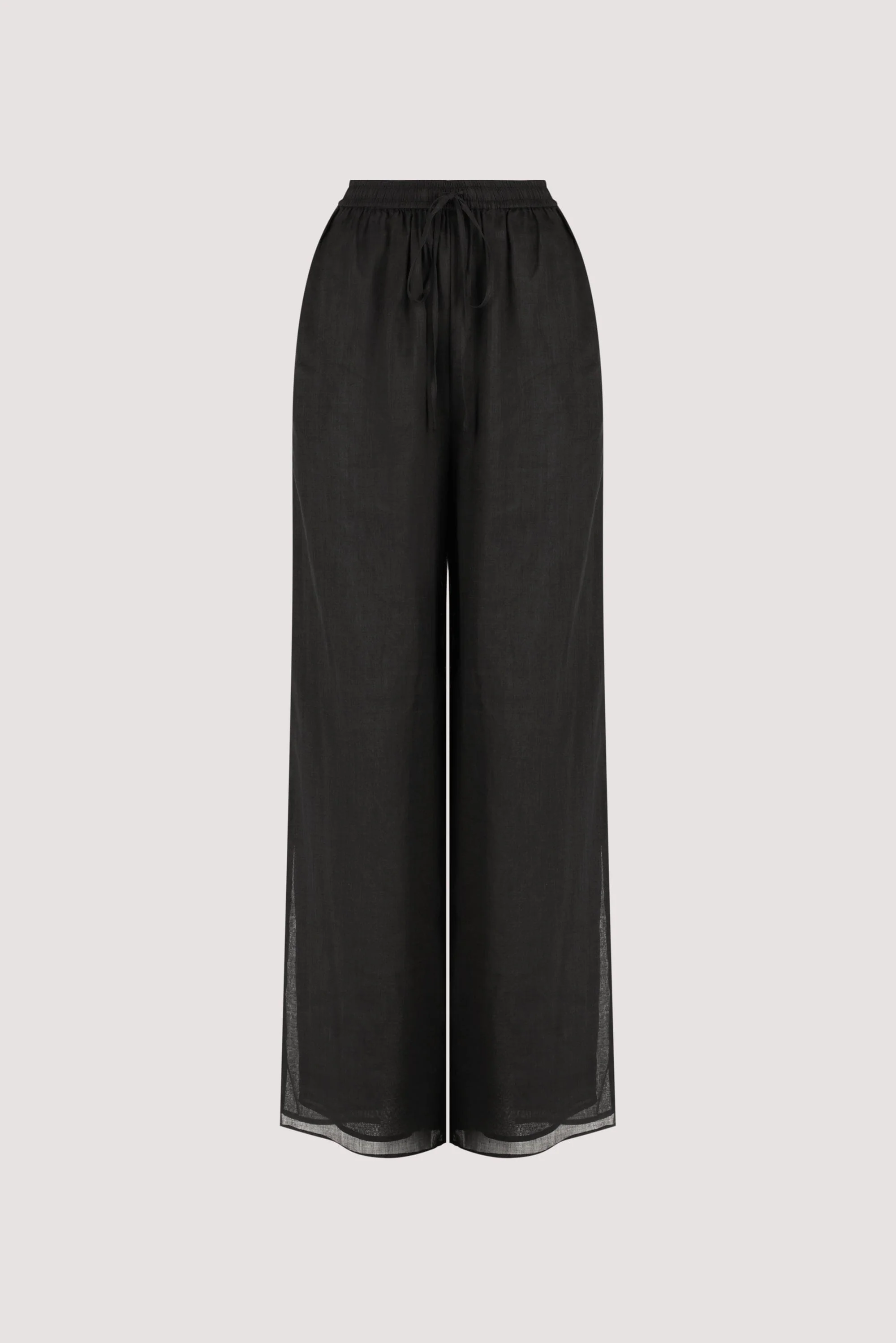 GINNY BLACK RAMIE PANT - Image 6