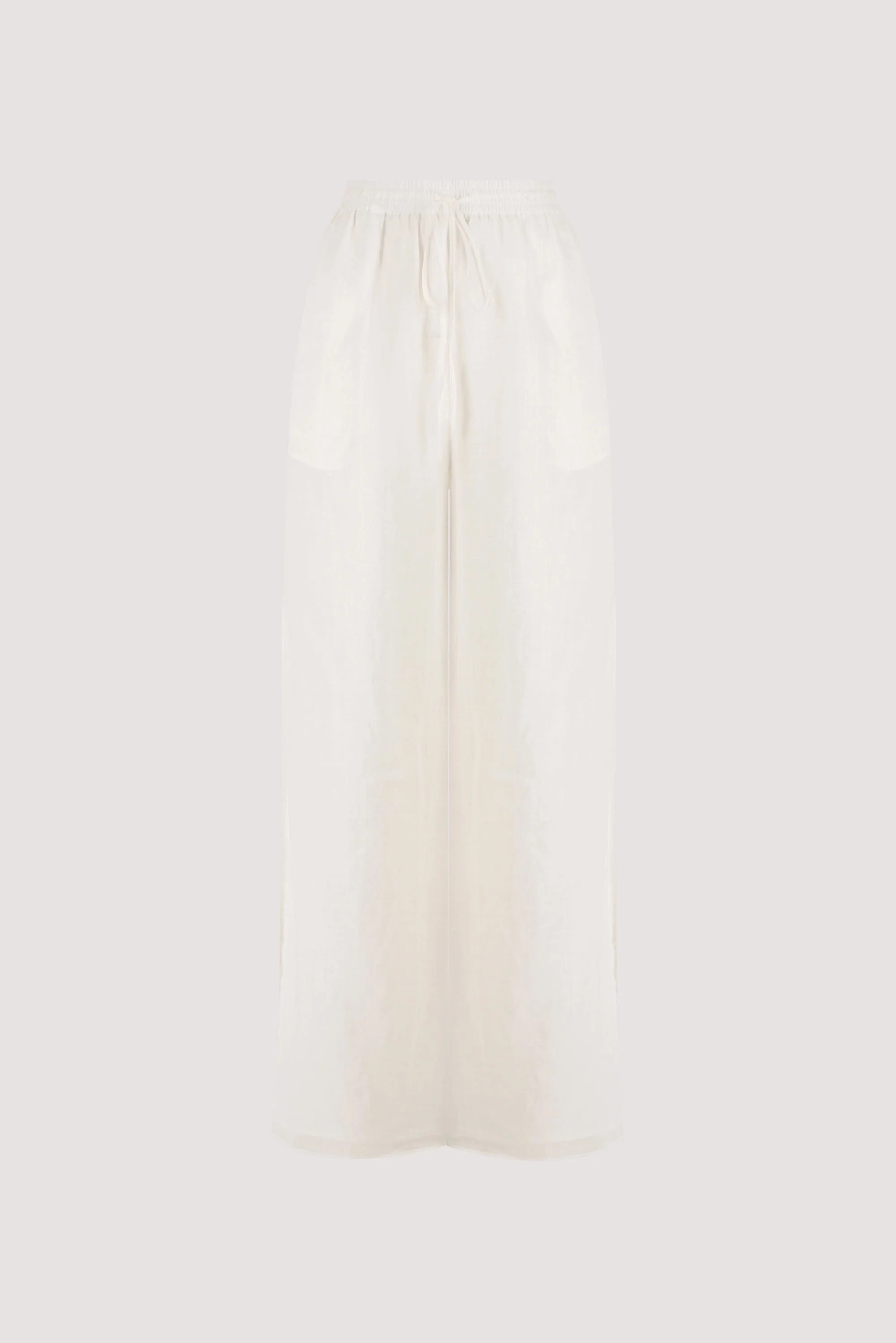 GINNY WHITE RAMIE PANT - Image 6