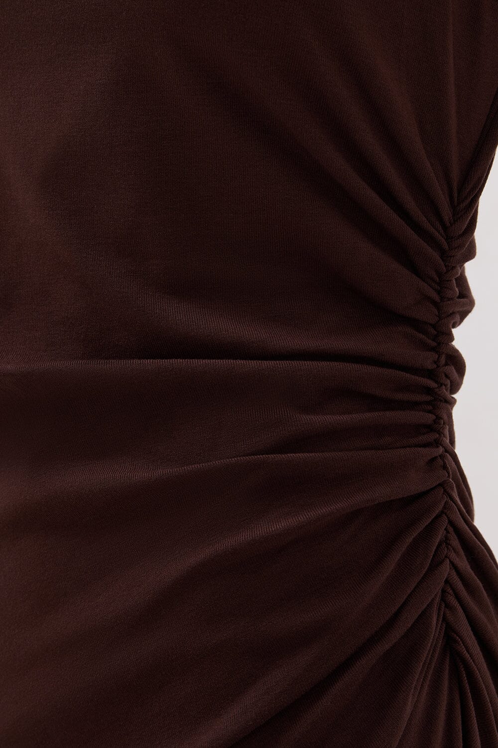 HADLEY CHOC SLEEVELESS KNIT MAXI DRESS - Image 5