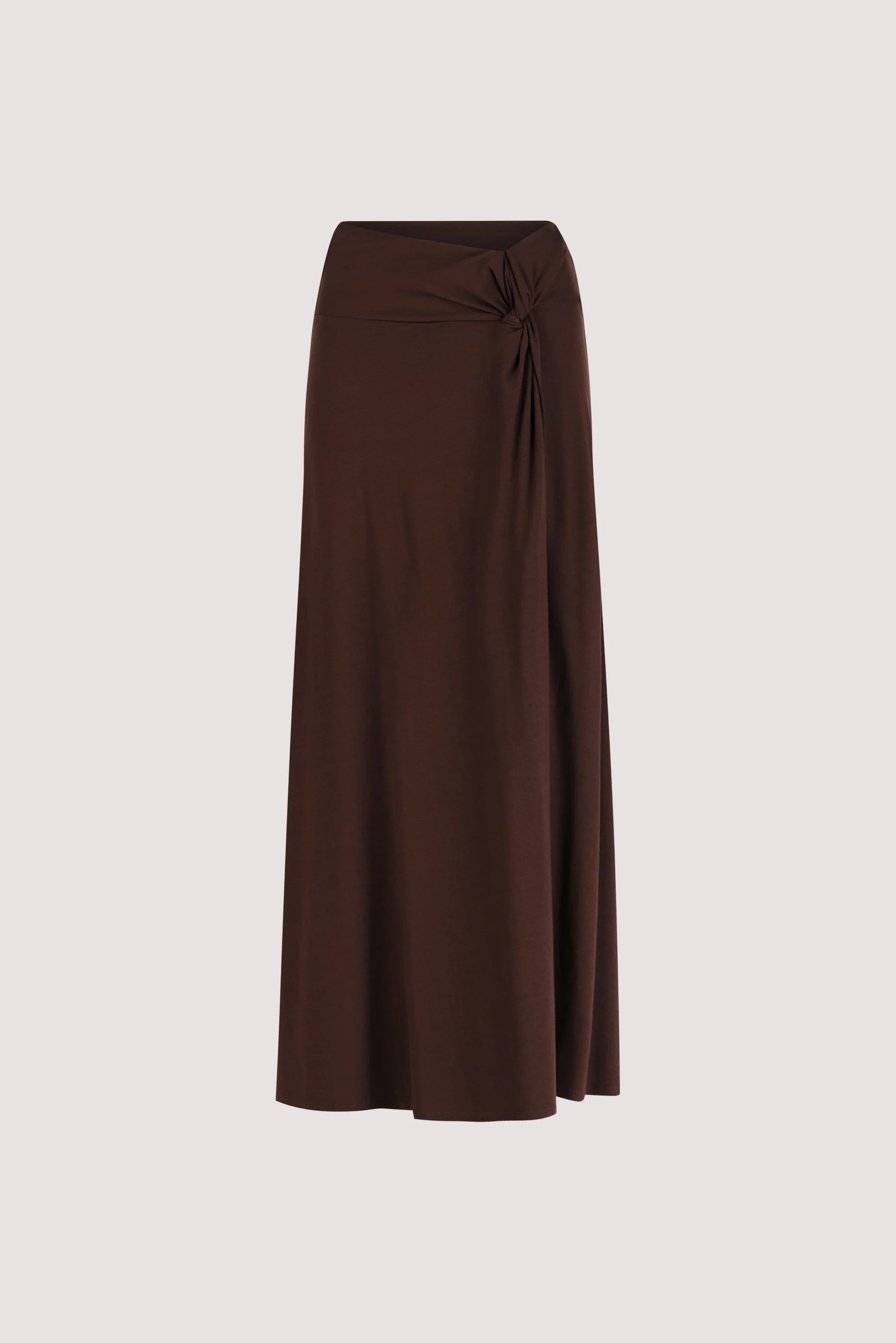 HADLEY CHOC TWIST MIDI SKIRT - Image 6