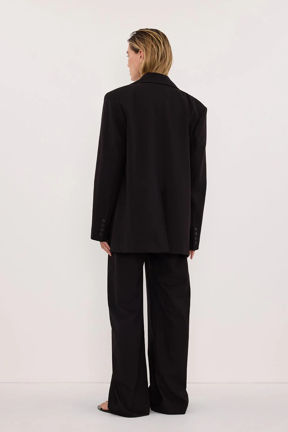 HARLEY 2.0 BLACK OVERSIZED BLAZER - Image 5