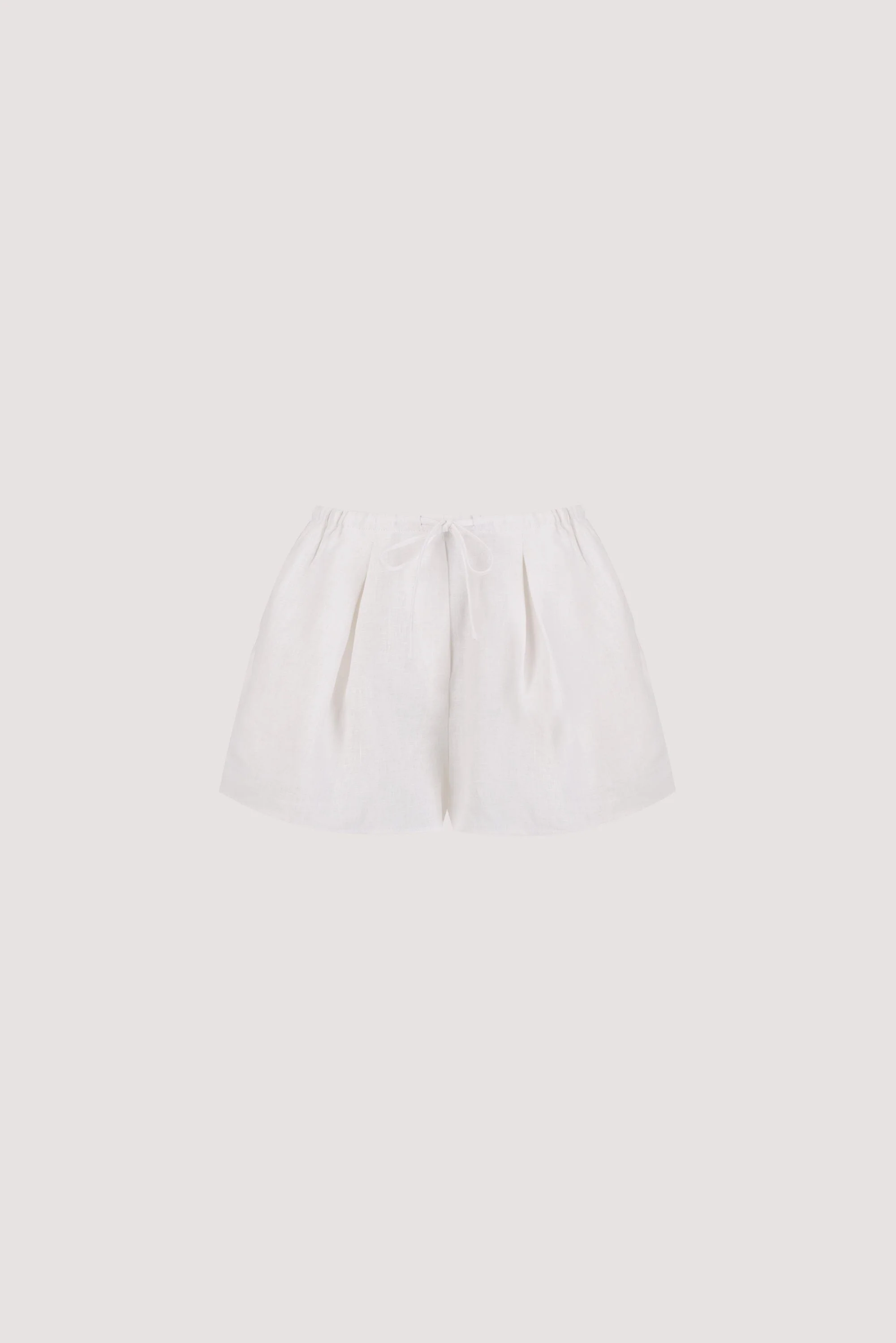 HELENA WHITE LINEN SHORT - Image 7