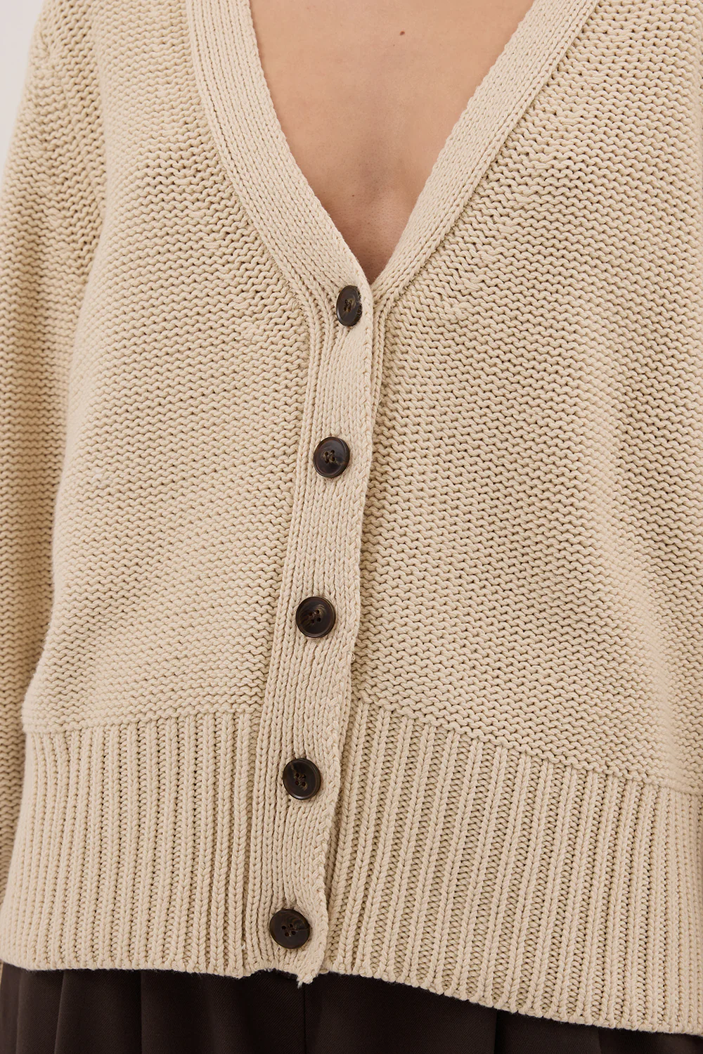 HUGO CLAY KNIT CARDIGAN - Image 5