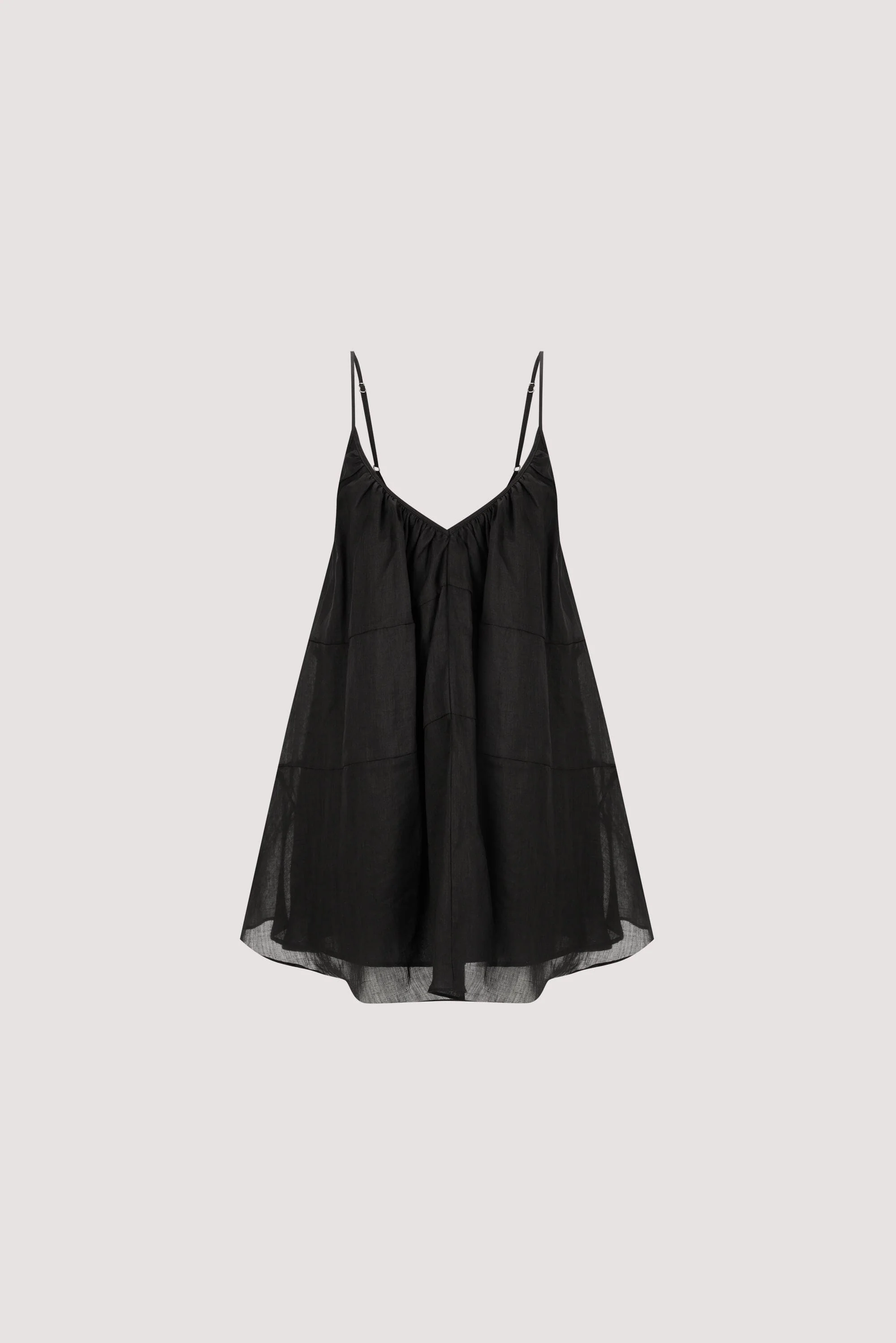 KAHN BLACK RAMIE MINI DRESS - Image 7