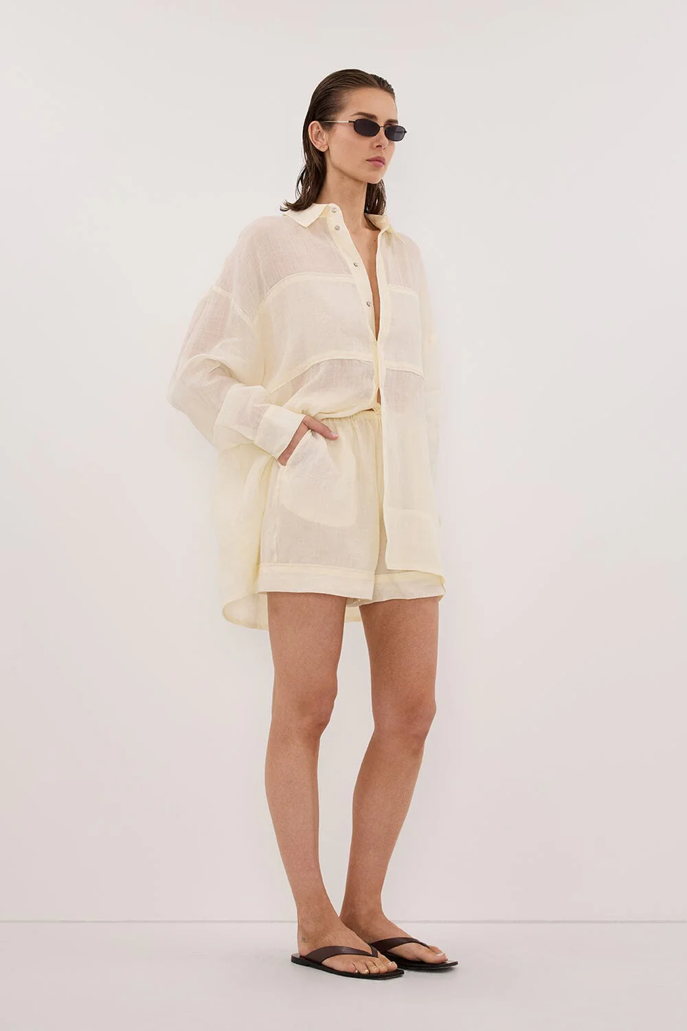KAI STRAW RAMIE SHORT - Image 3