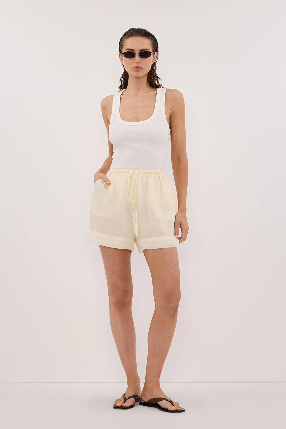 KAI STRAW RAMIE SHORT - Image 6