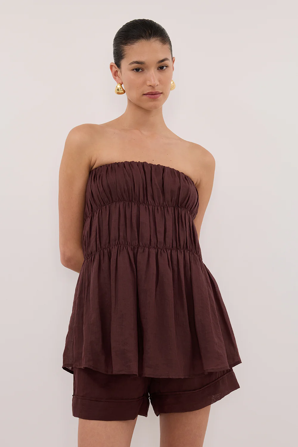 KAI  WALNUT RAMIE SHORT - Image 2