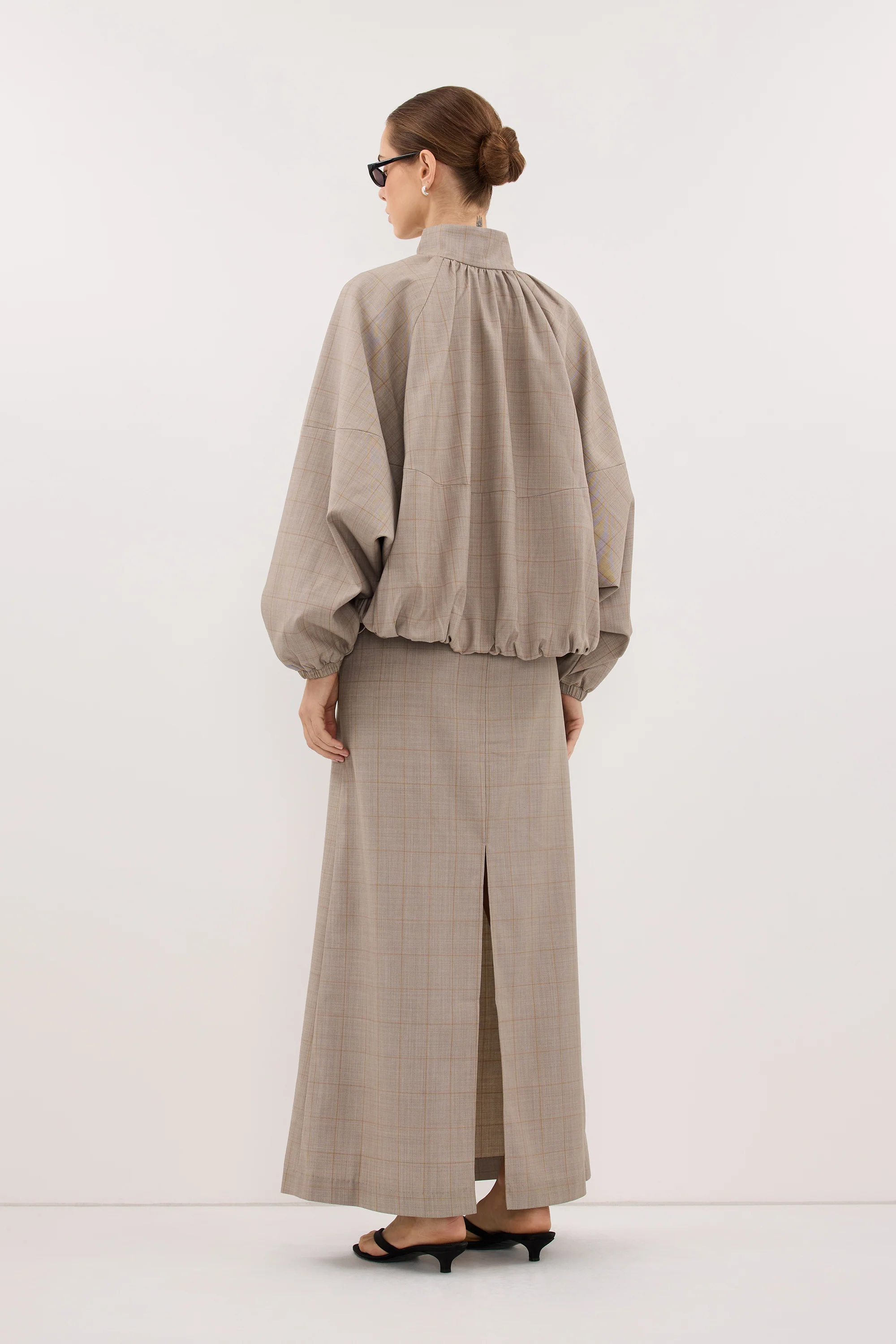 KALILA ASH A-LINE MAXI SKIRT - Image 8