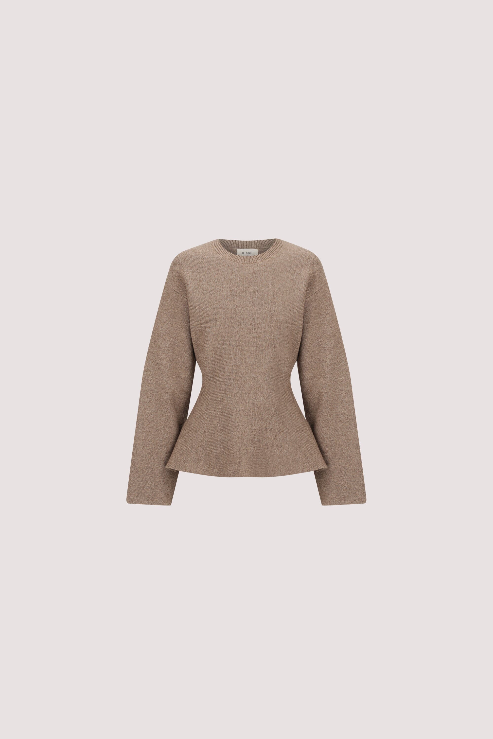 LANIE CHOC LONG SLEEVE KNIT TOP - Image 6