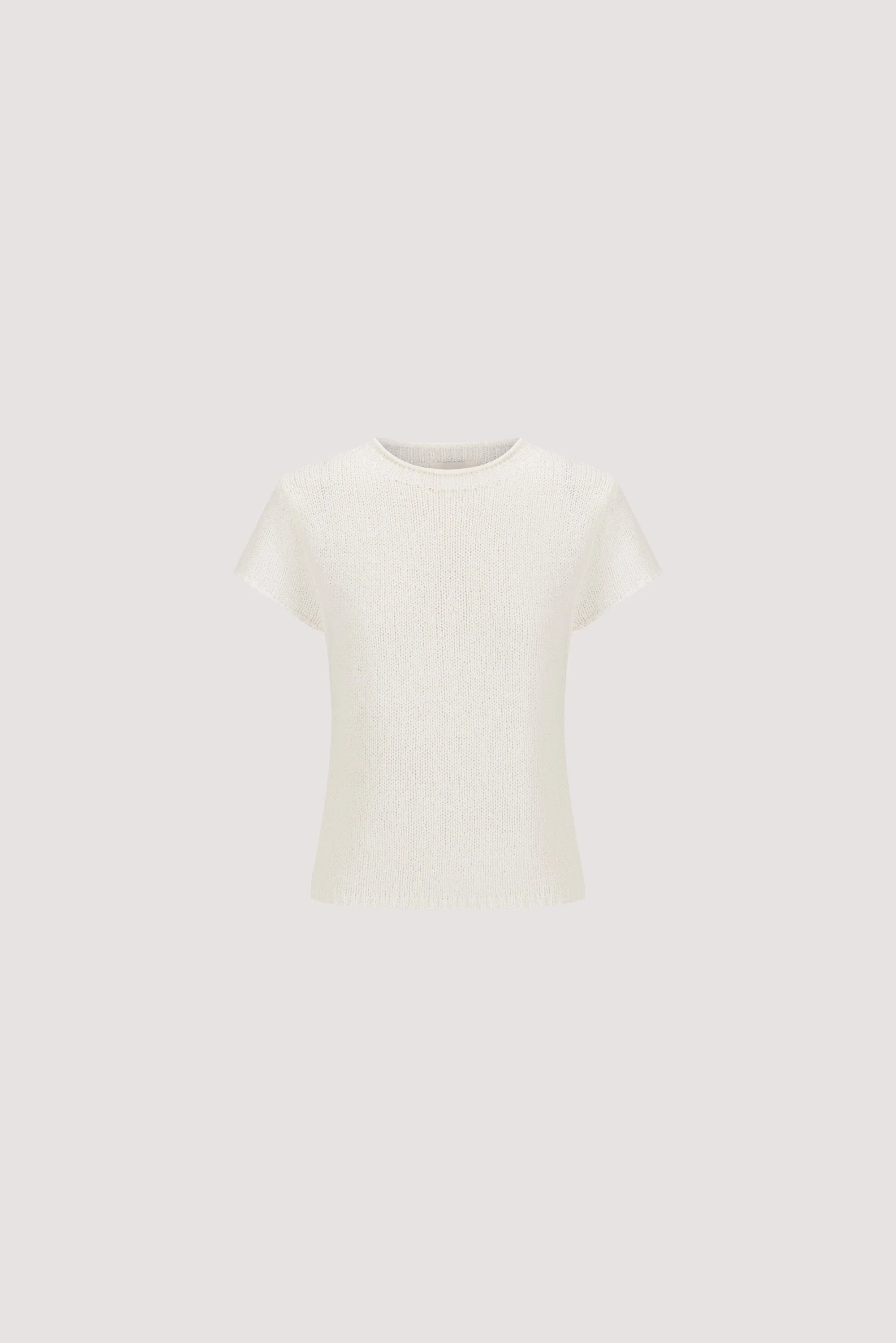 LEO OFF WHITE KNIT TOP - Image 6