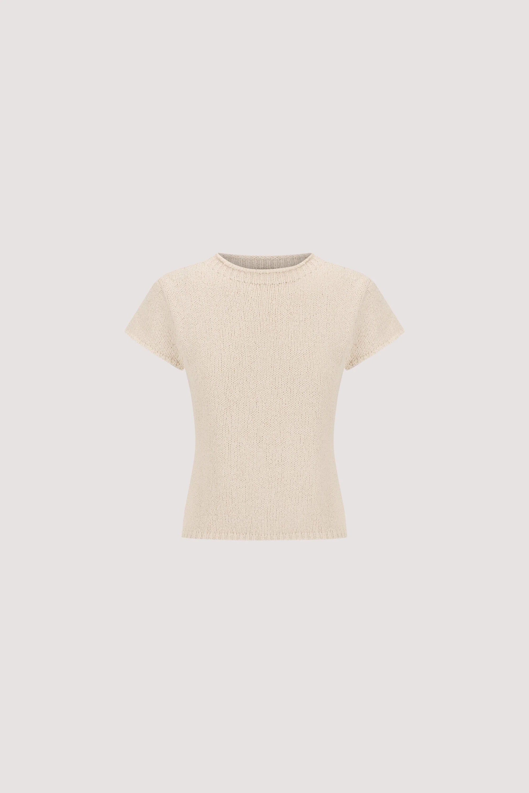 LEO SANDSTONE KNIT TOP - Image 6